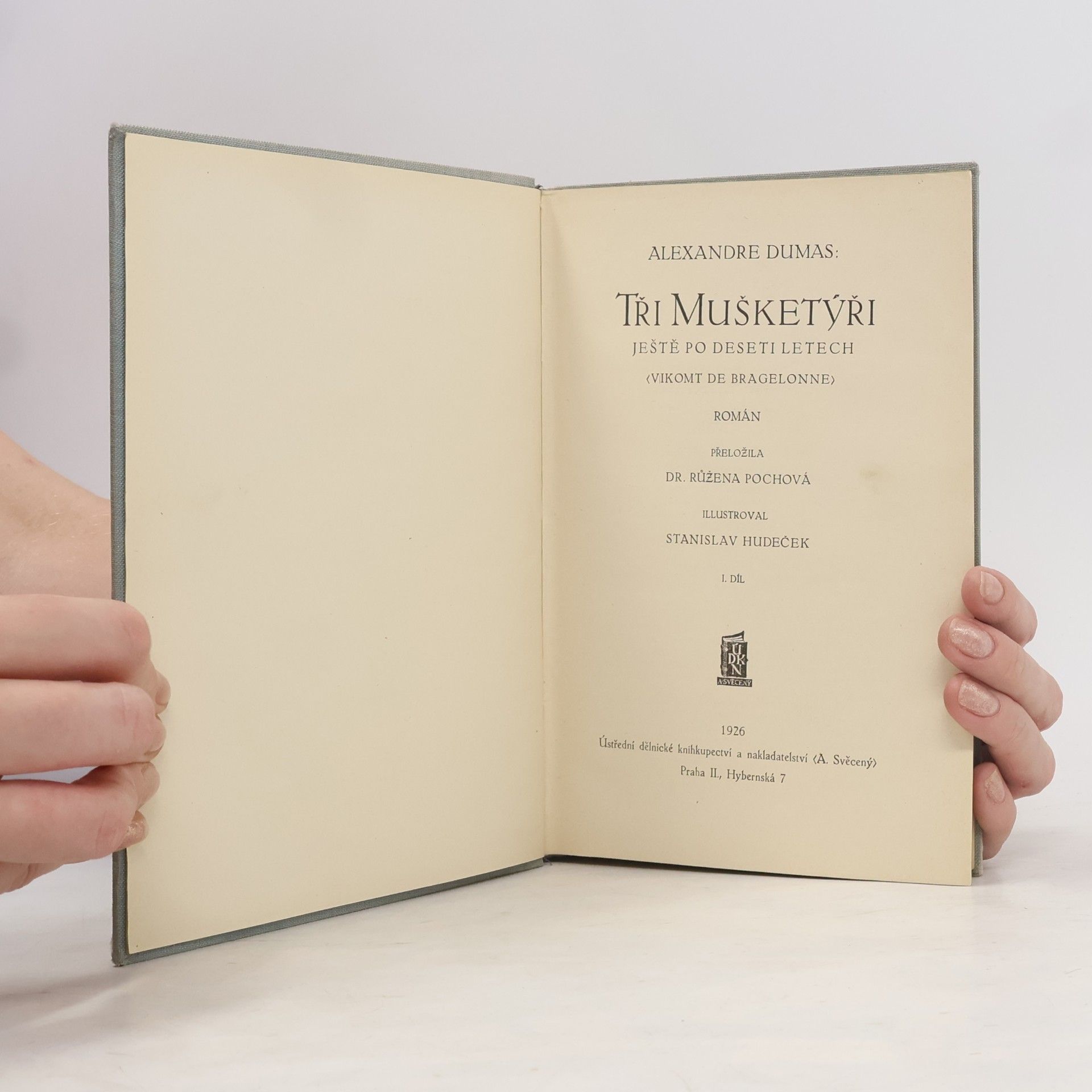 Alexandre Dumas starší Tři Mušketýři ještě po deseti letech (Vikomt de Bragelonne) I.