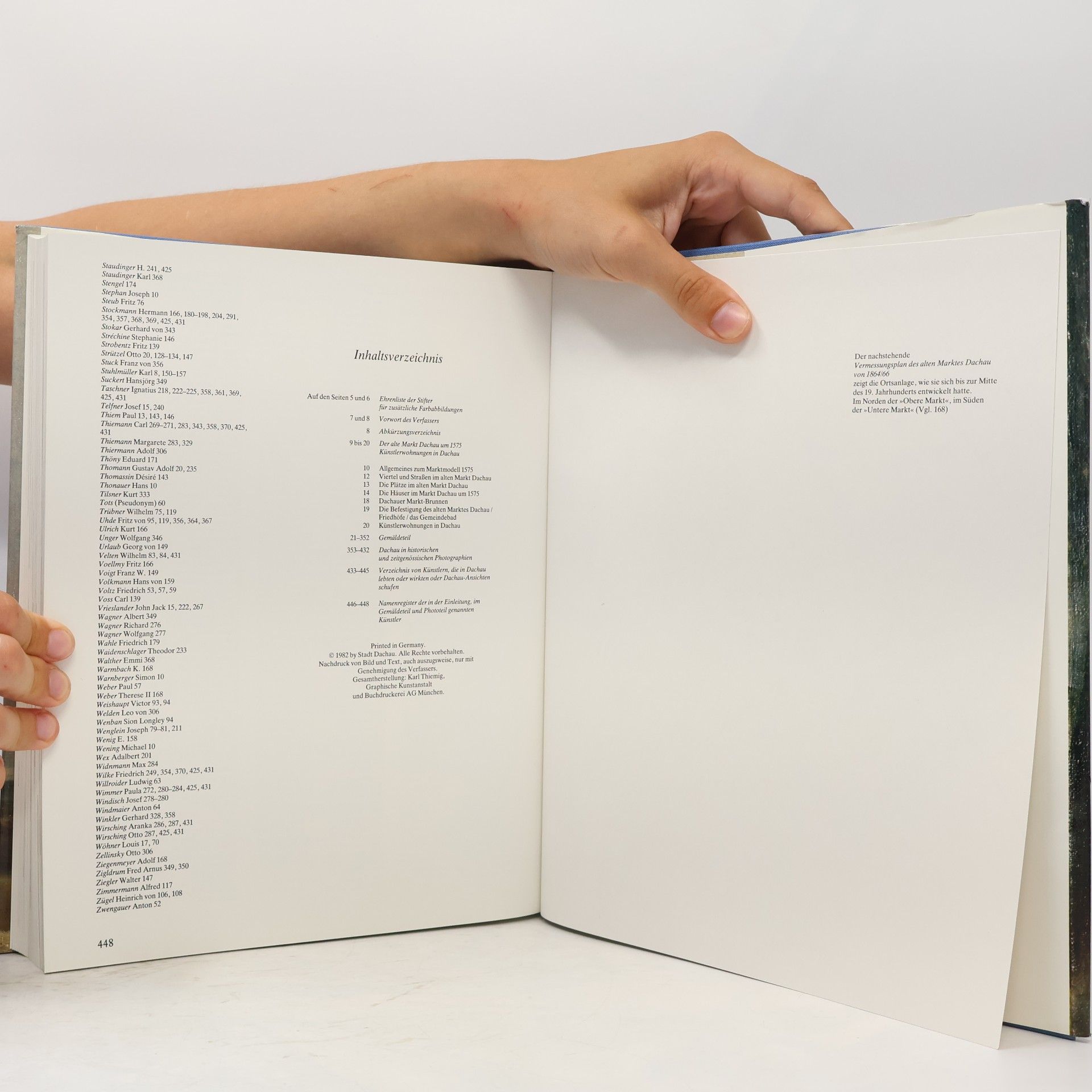 Collectif d'auteurs Dachau, Ansichten und Zeugnisse aus zwölf Jahrhunderten