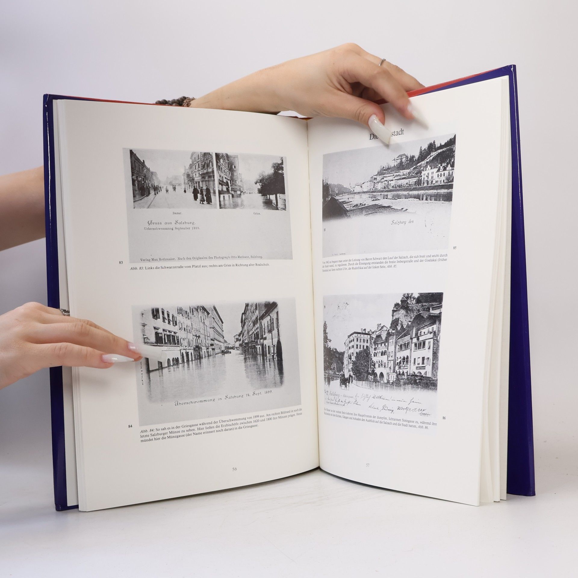 Johann Müller Salzburg in alten Ansichts-Karten