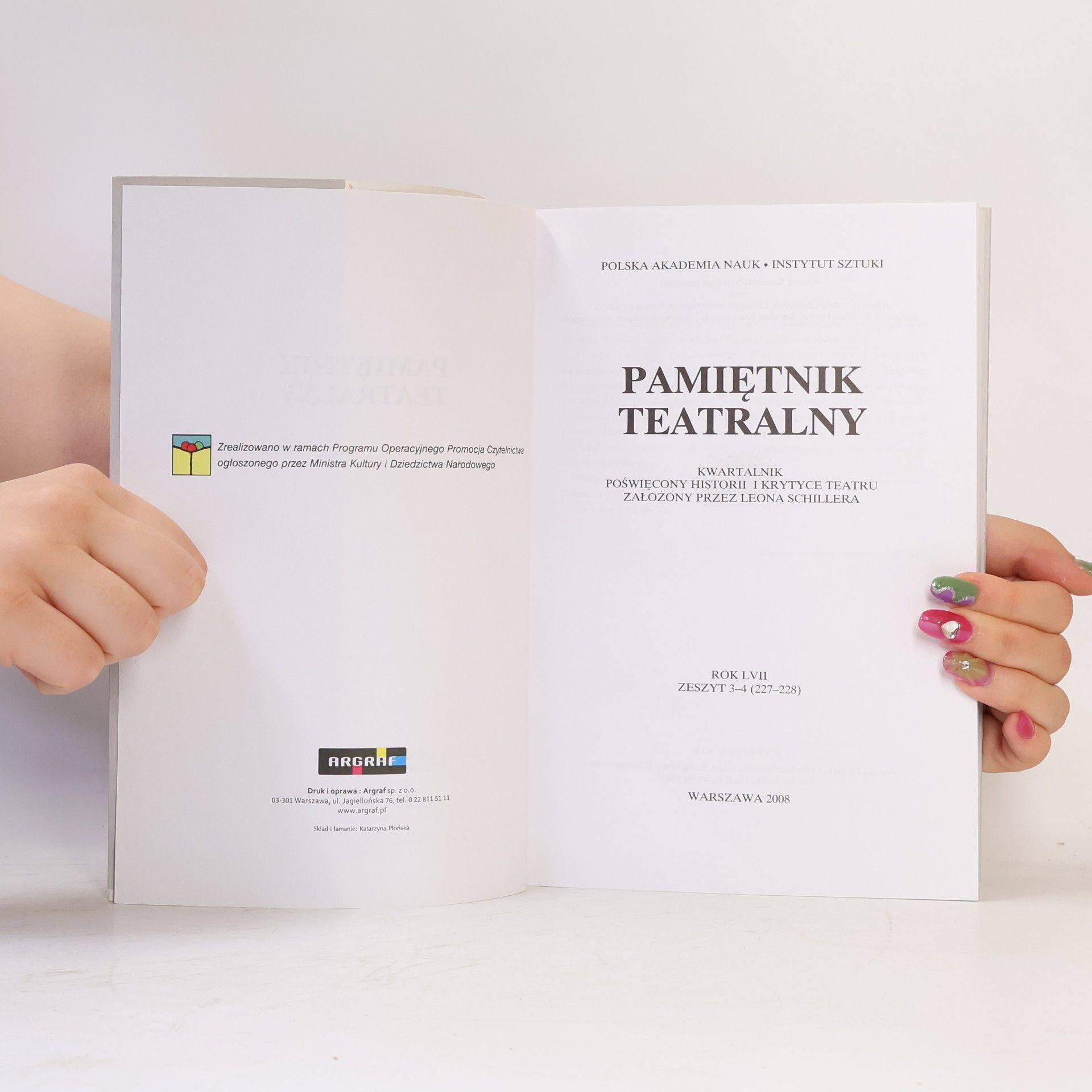 Autores varios Pamiętnik teatralny
