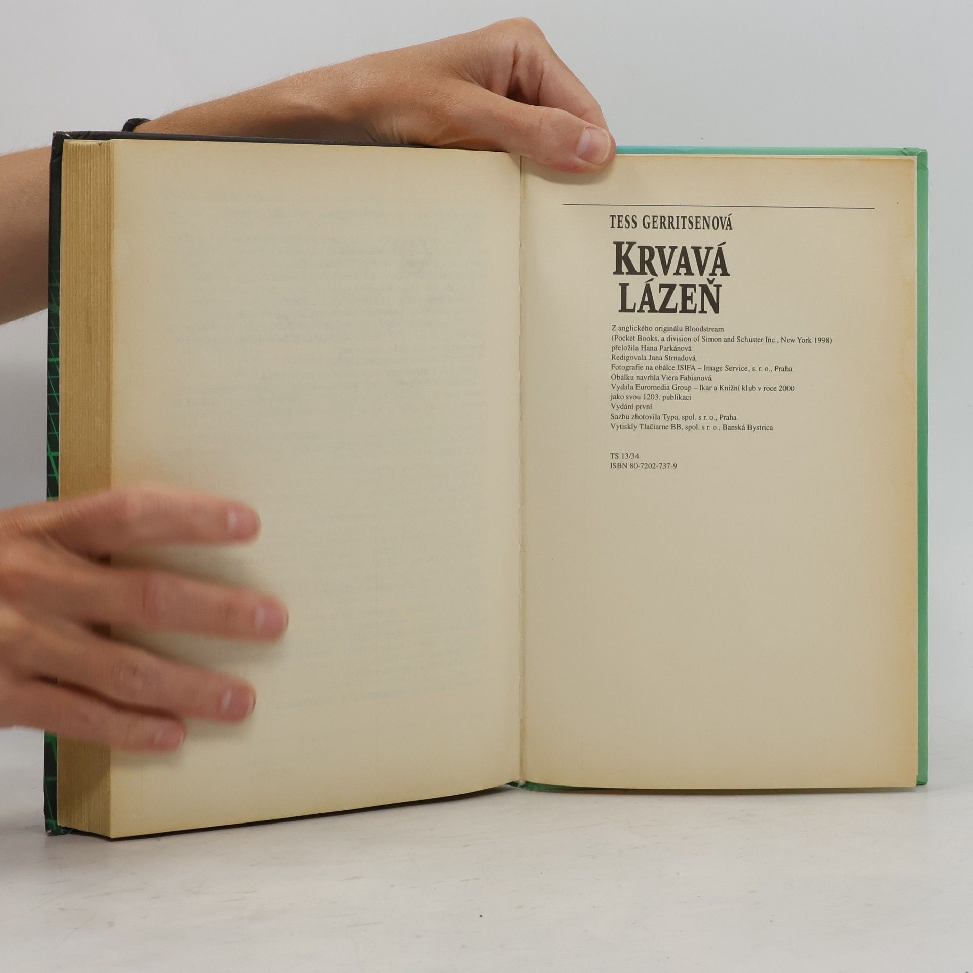 Tess Gerritsen Krvavá lázeň