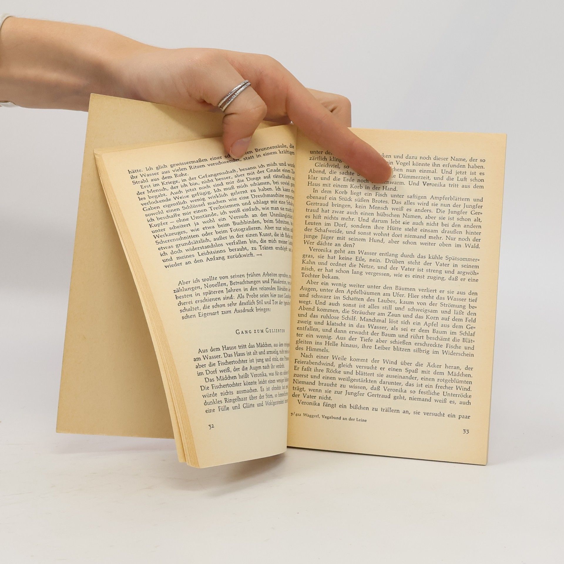Karl Heinrich Waggerl Vagabund an der Leine