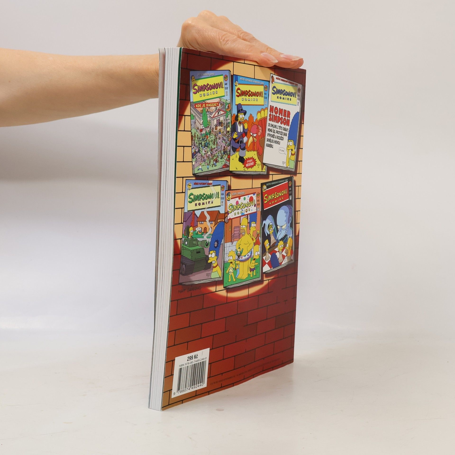 Matt Groening Simpsonovi: Komiks k popukání