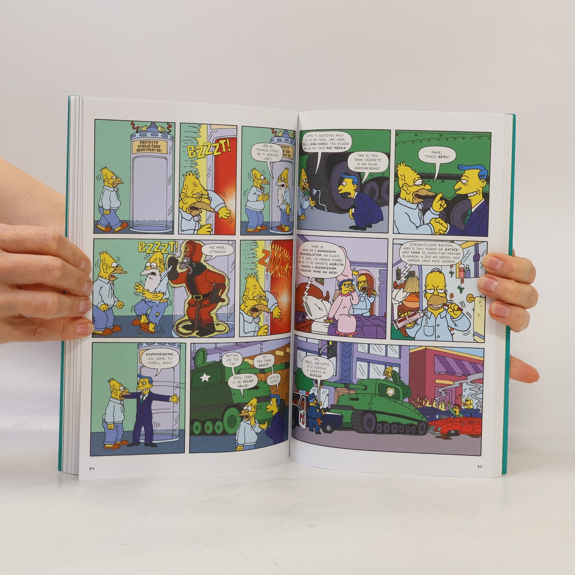 Matt Groening Simpsonovi: Komiks k popukání