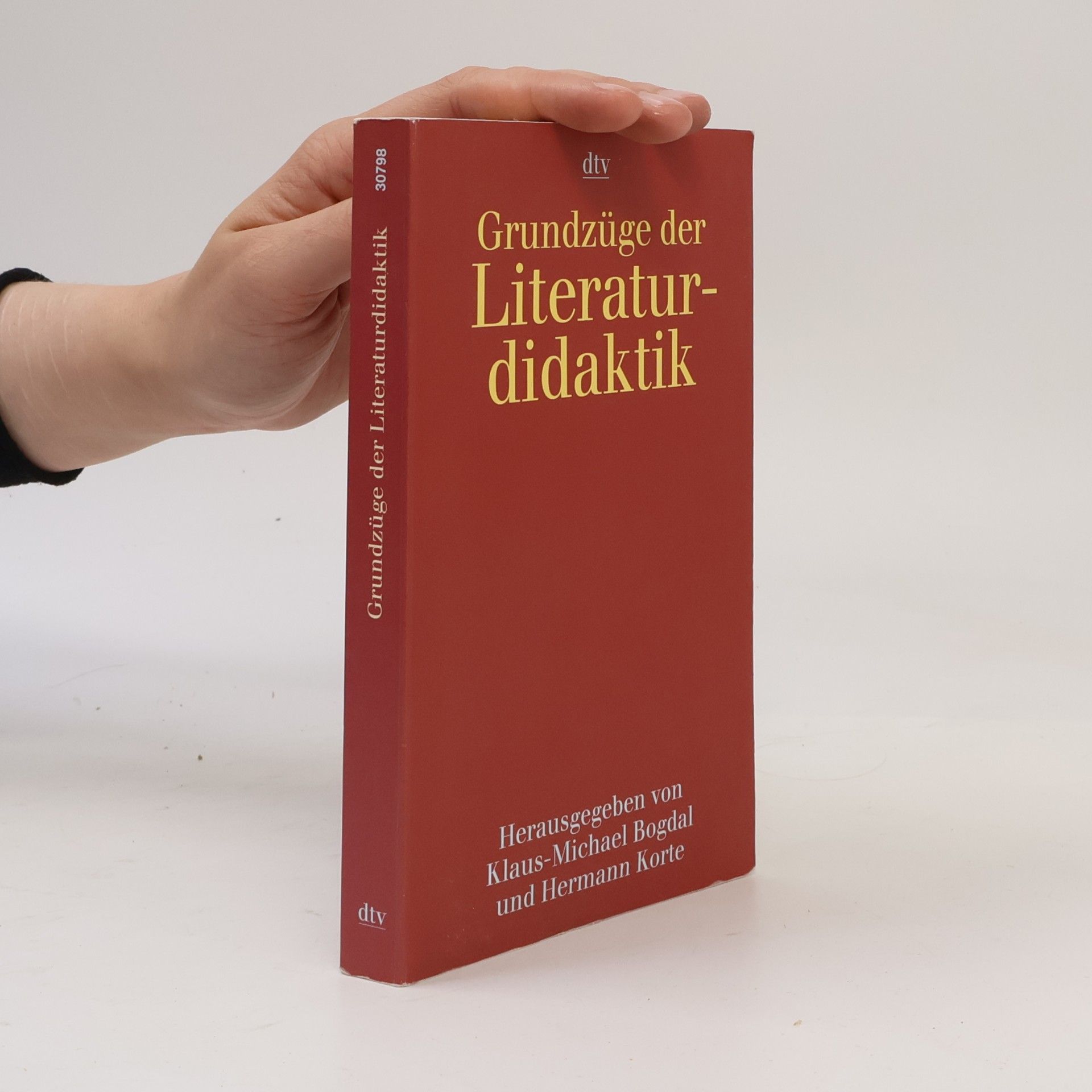 Klaus-Michael Bogdal Grundzüge der Literaturdidaktik