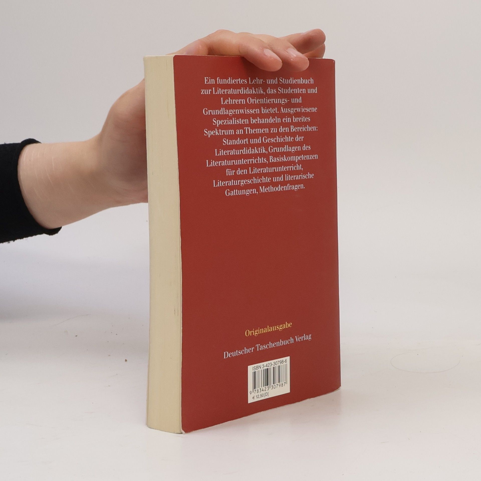 Klaus-Michael Bogdal Grundzüge der Literaturdidaktik