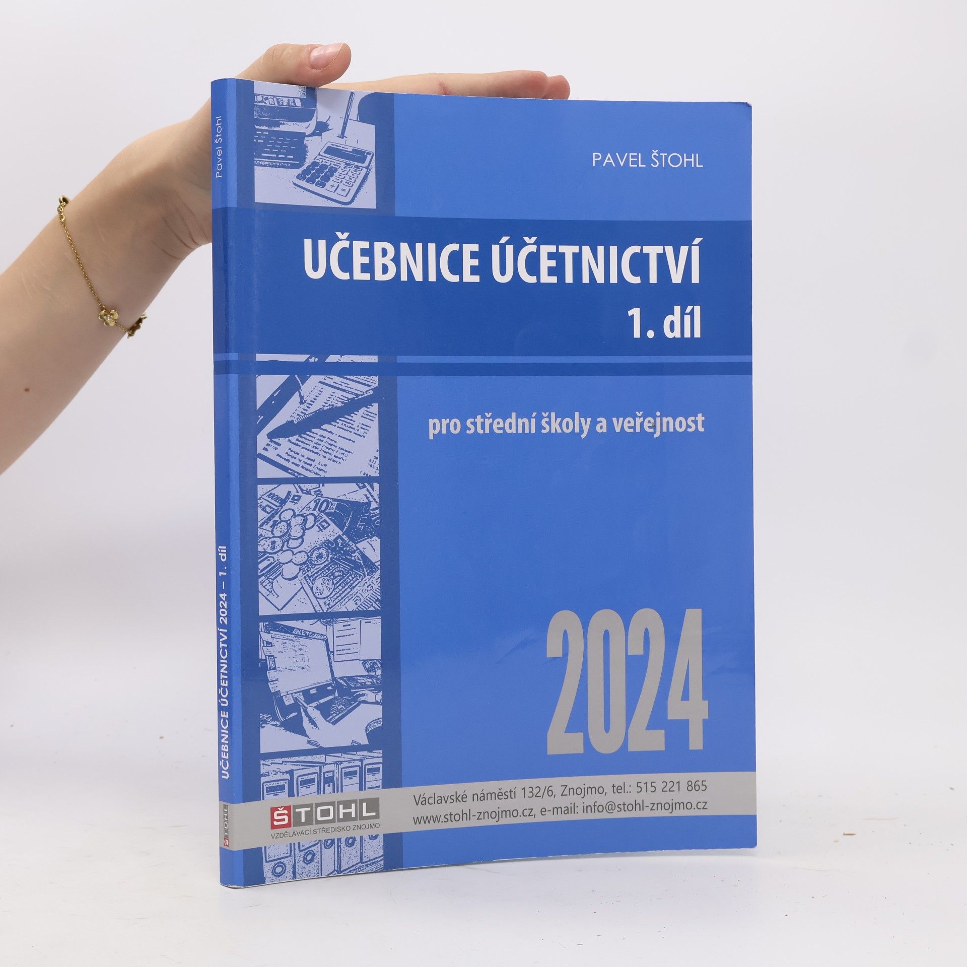 Pavel Štohl Učebnice Účetnictví I. díl 2024