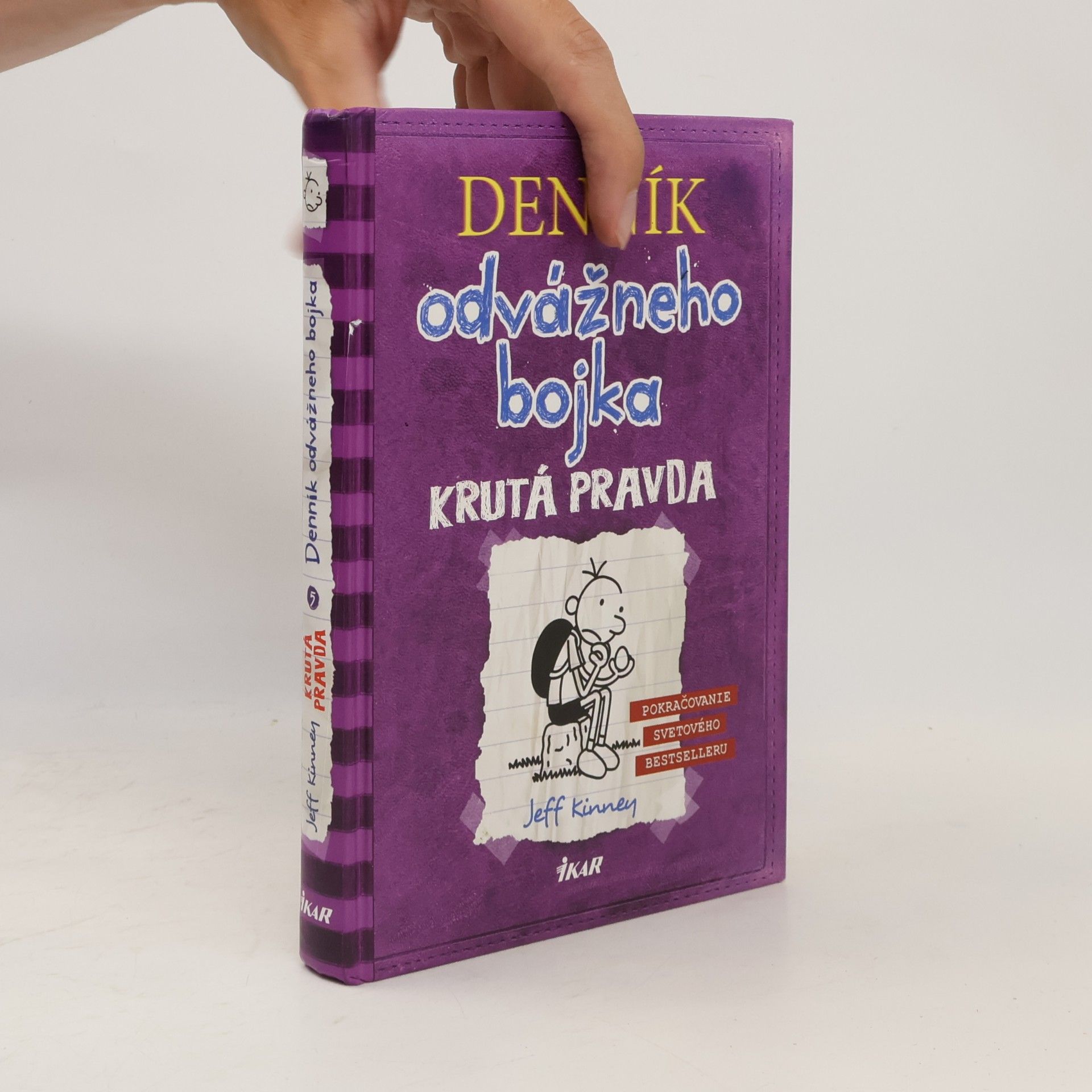 Jeff Kinney Denník odvážneho bojka 5. Krutá pravda