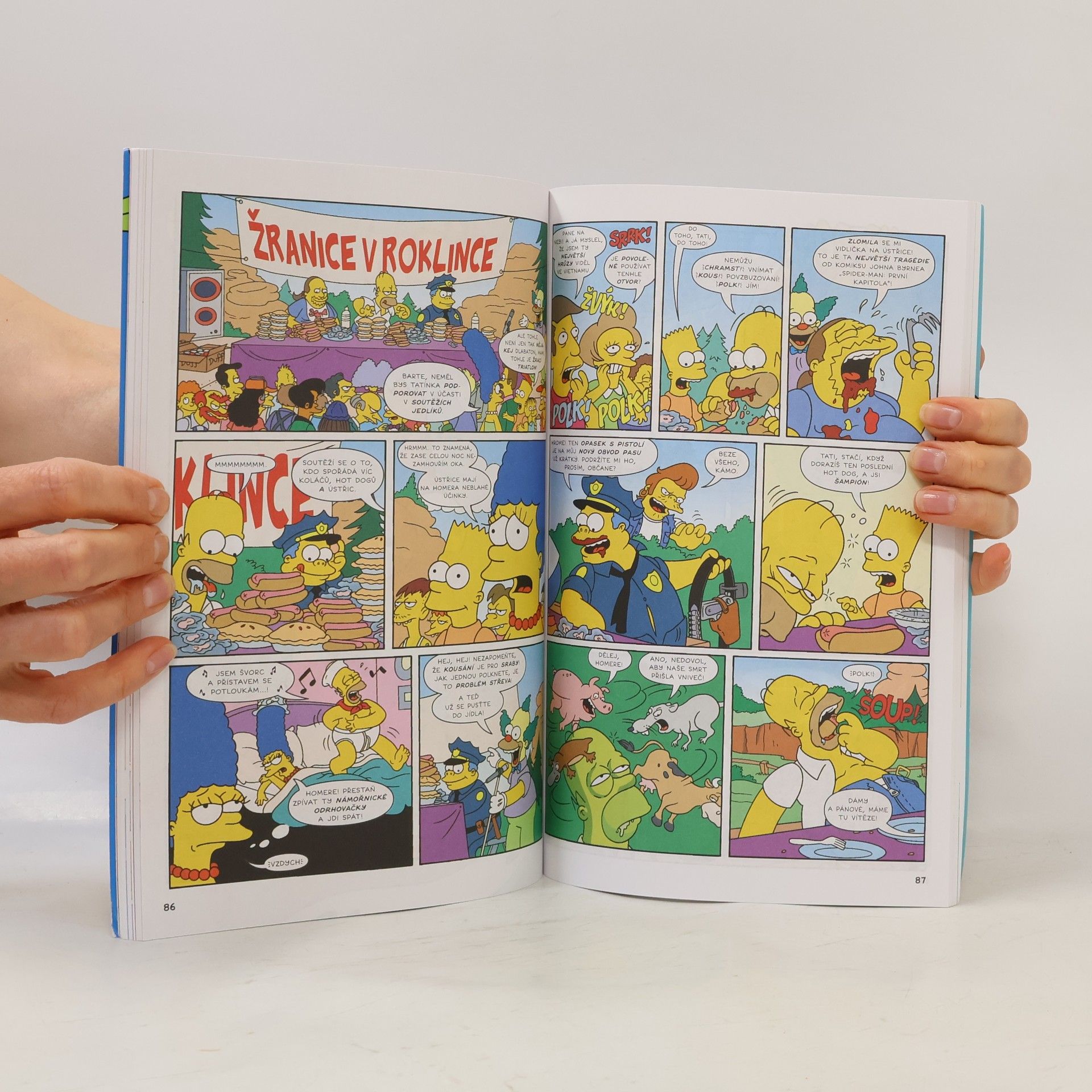 Petr Putna Simpsonovi : komiksové lážo-plážo