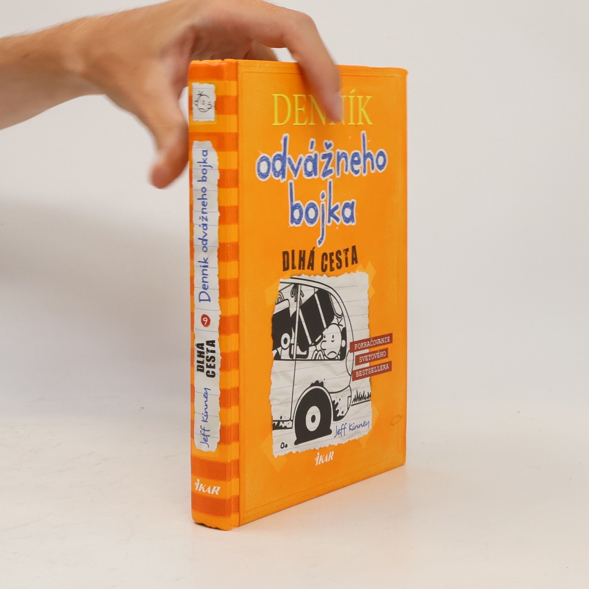 Jeff Kinney Denník odvážneho bojka 9. Dlhá cesta