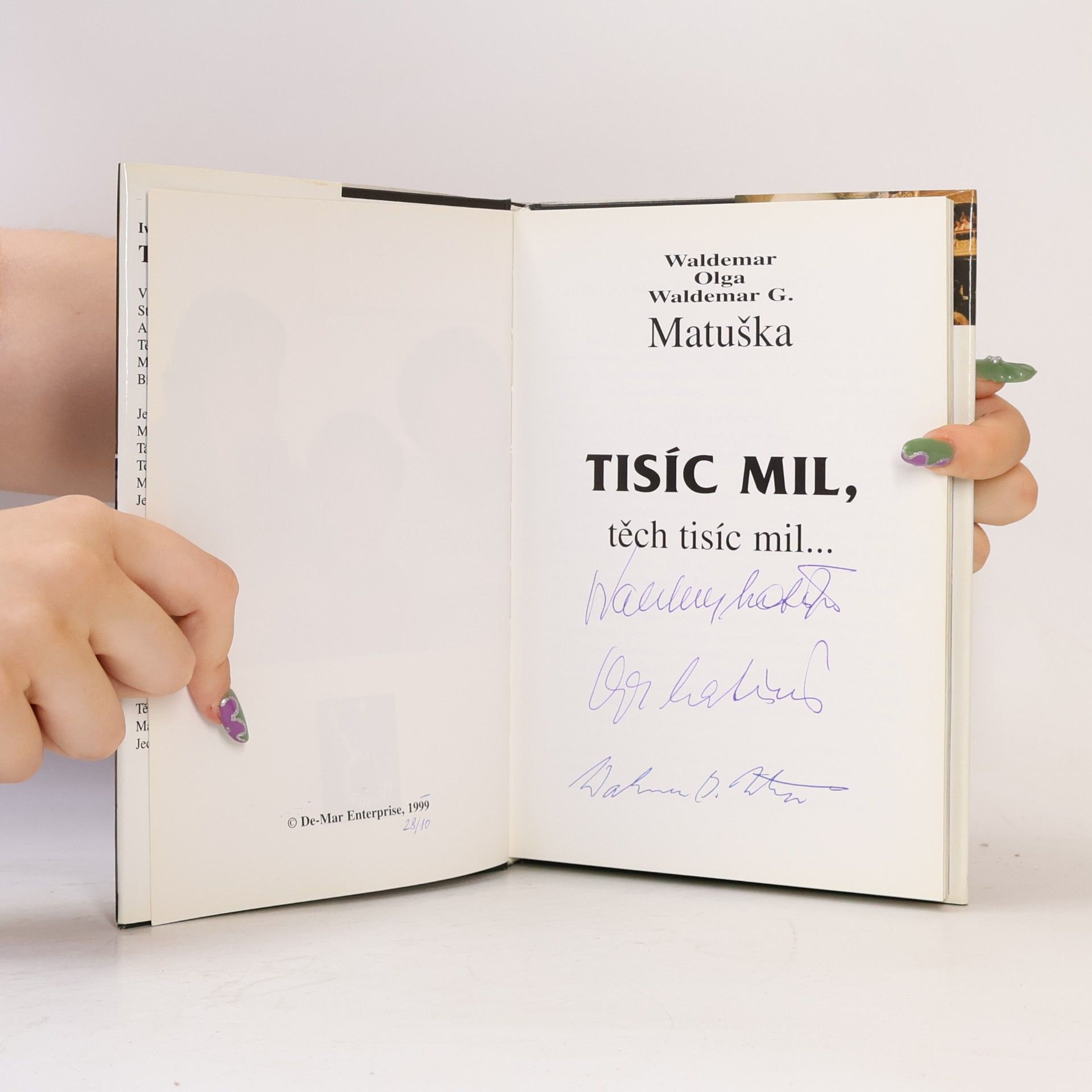 Waldemar Matuška Tisíc mil, těch tisíc mil...