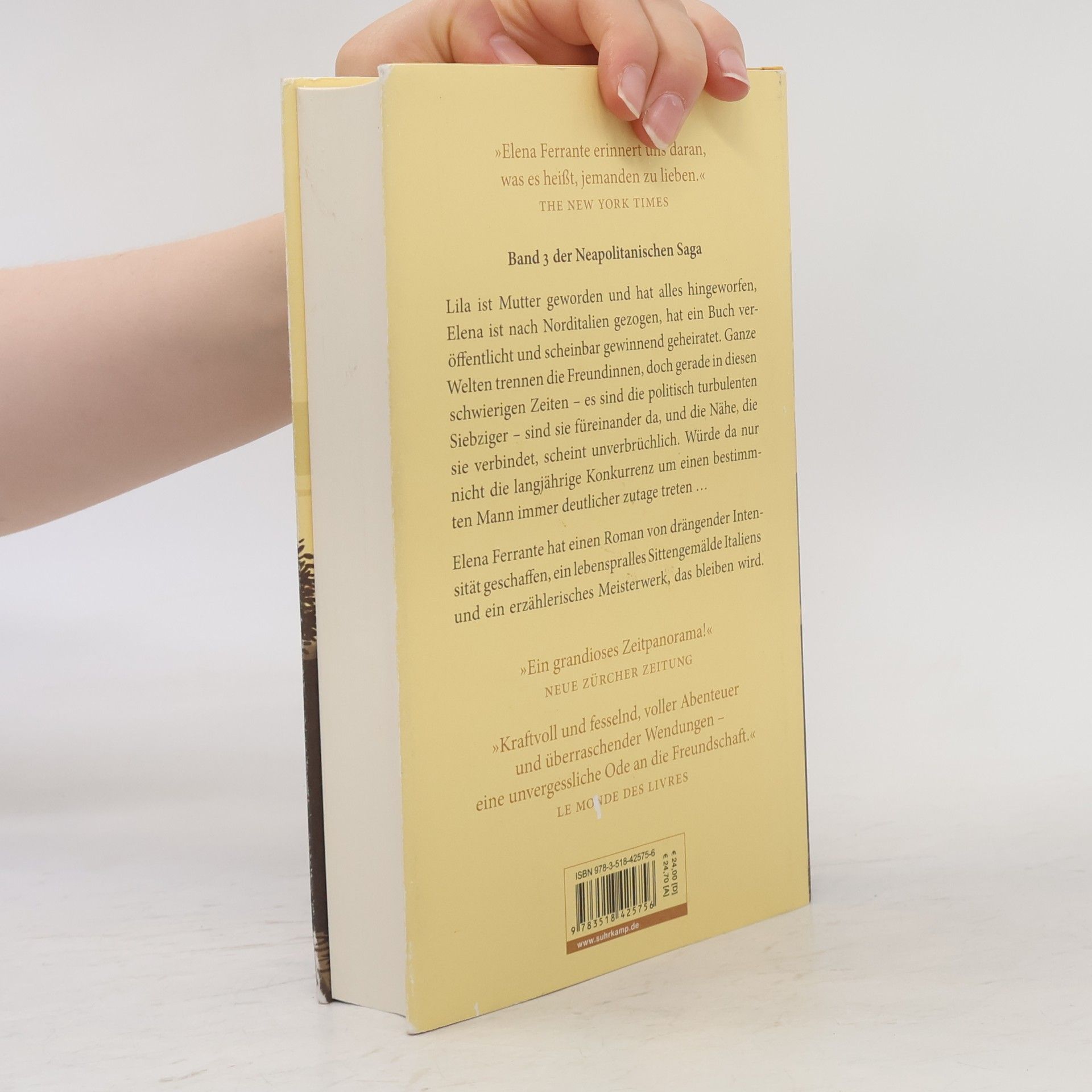Elena Ferrante Die Geschichte Der Getrennten Wege : Erwachsenenjahre (Band III)