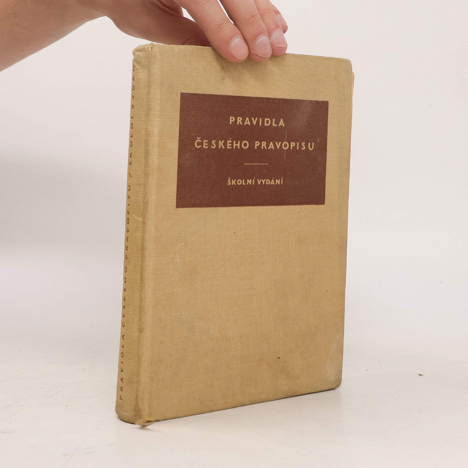 Autores varios Pravidla českého pravopisu. Školní vydání