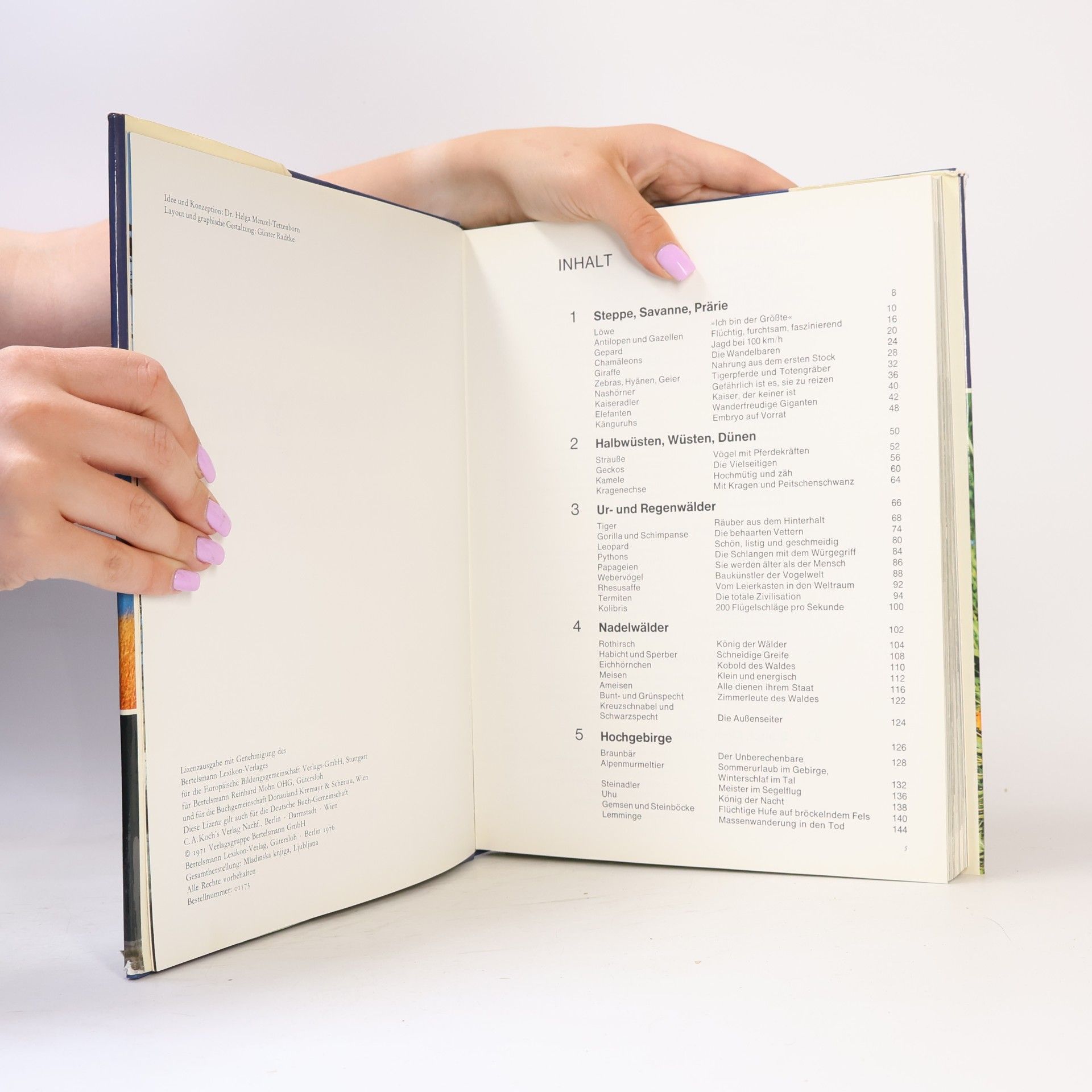 Various authors Wunderbare und geheimnisvolle Welt der Tiere