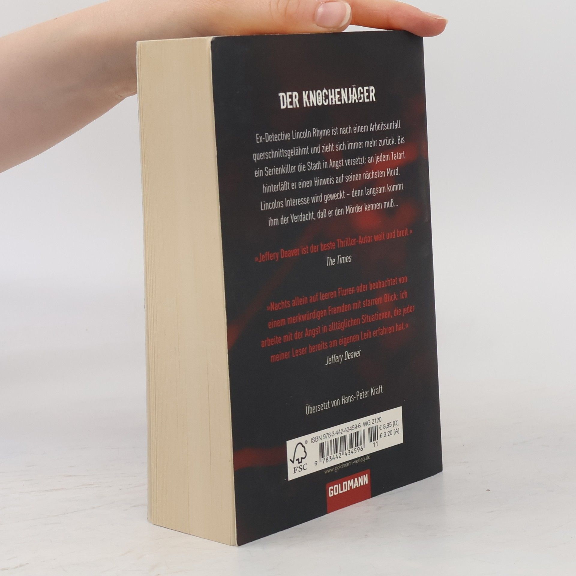 Jeffery Deaver Der Knochenjäger