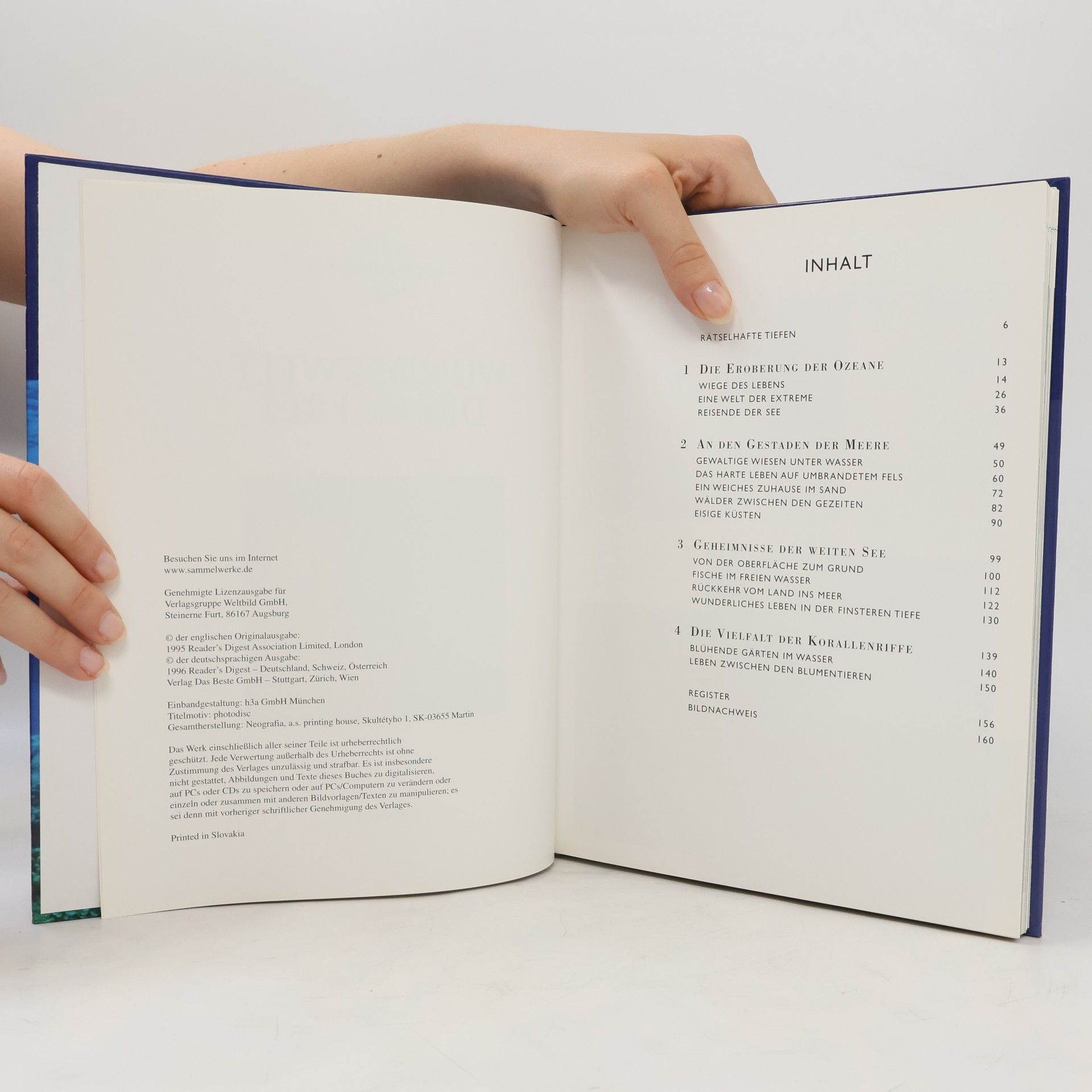 Collectif d'auteurs Abenteuer Erde. Wunderwelt des Meeres