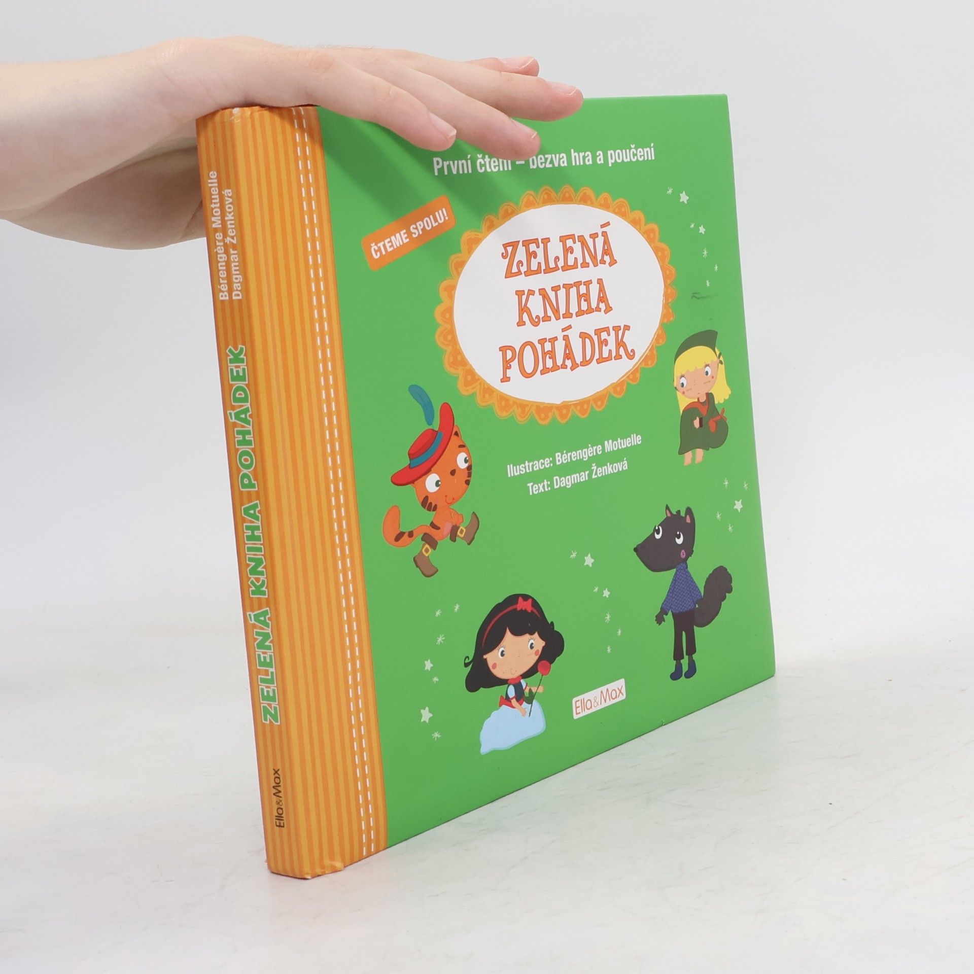 Zelená kniha pohádek, první čtení - bezva hra a poučení