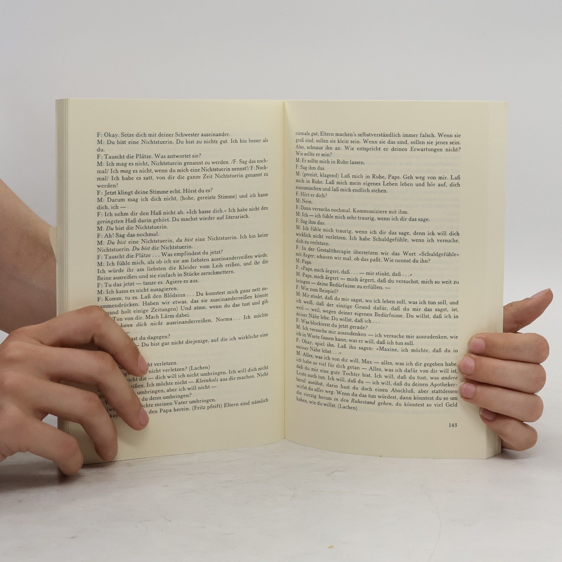 Frederick Salomon Perls Gestalt-Therapie in Aktion