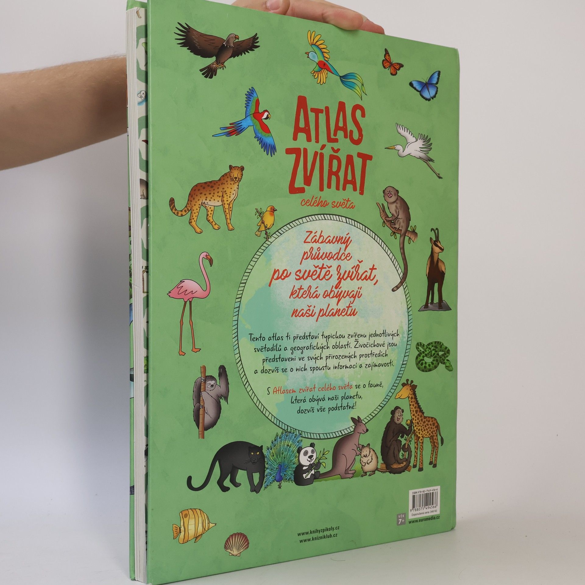 Paola Grimaldi Atlas zvířat celého světa
