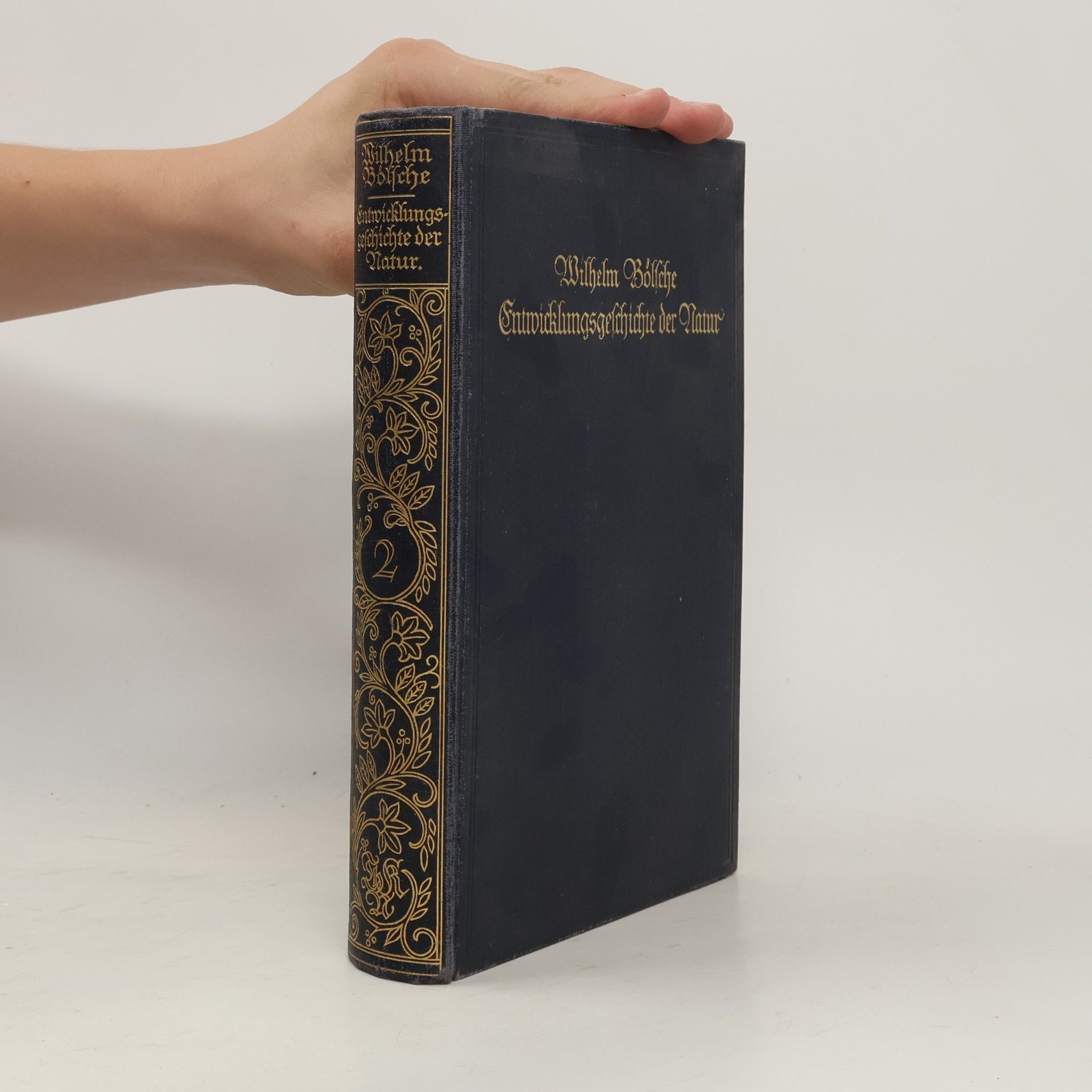 Wilhelm Bölsche Entwickelungsgeschichte der Natur II
