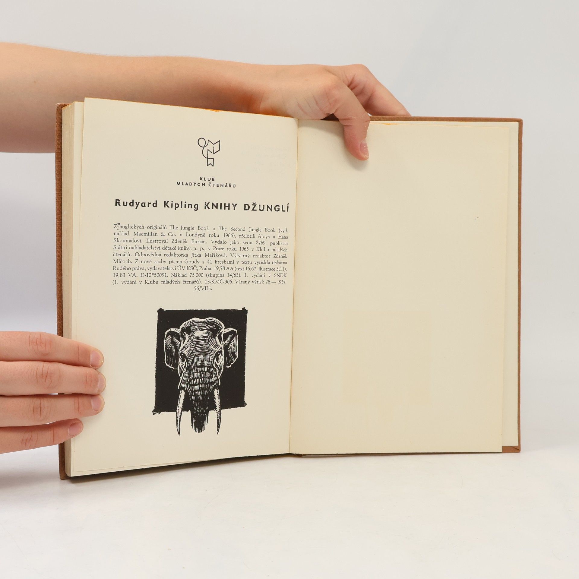 Rudyard Kipling Knihy džunglí