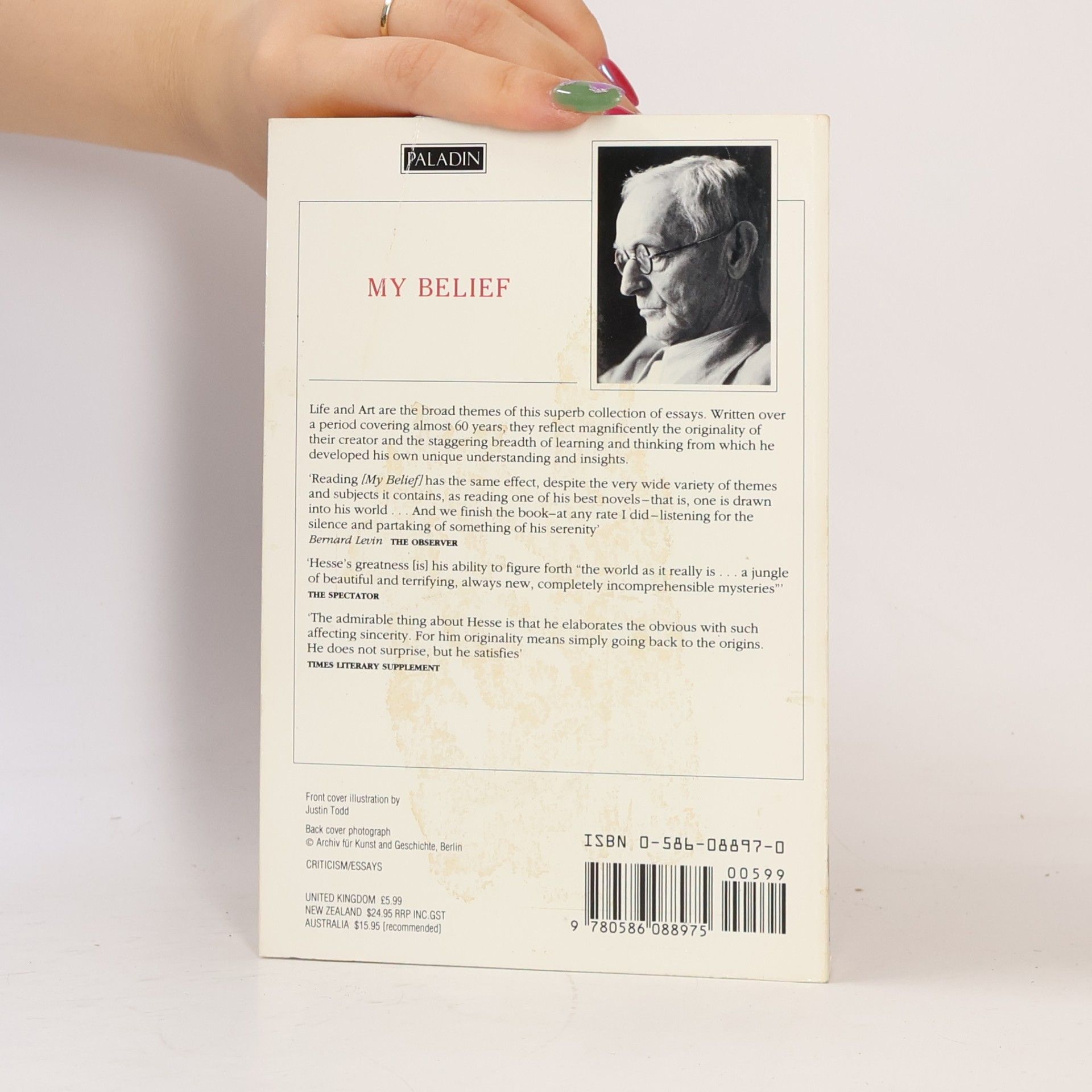 Hermann Hesse My Belief