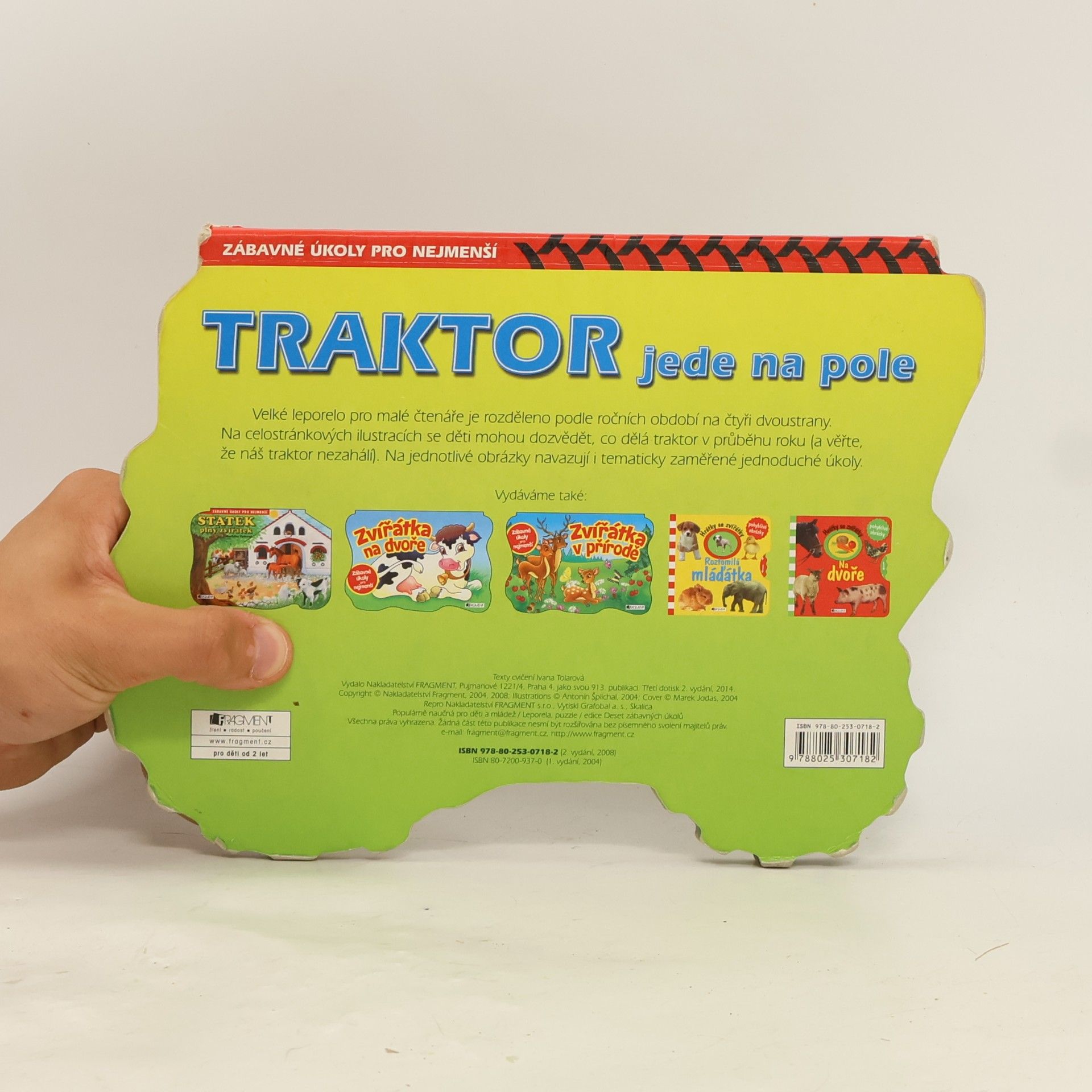 Antonín Šplíchal Traktor jede na pole