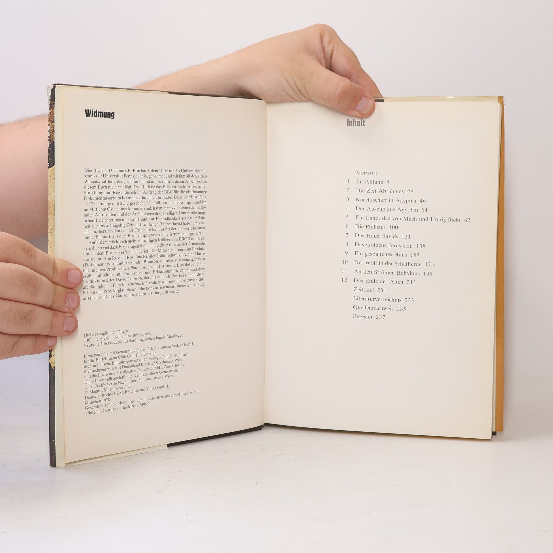 Magnus Magnusson Auf den Spuren der Bibel