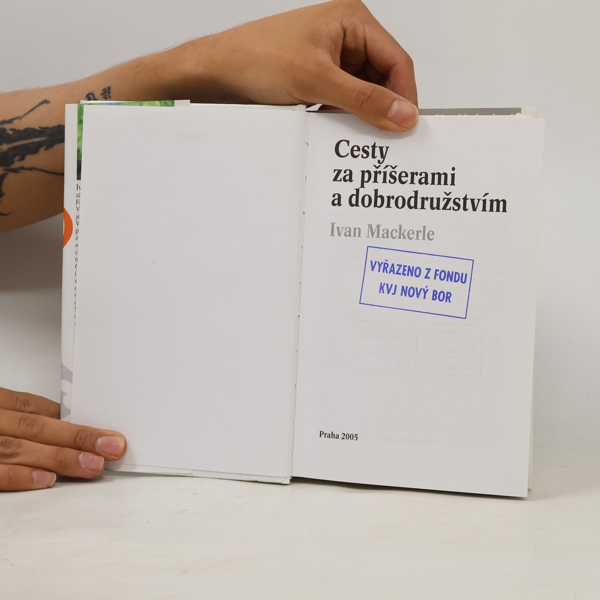 Ivan Mackerle Cesty za příšerami a dobrodružstvím