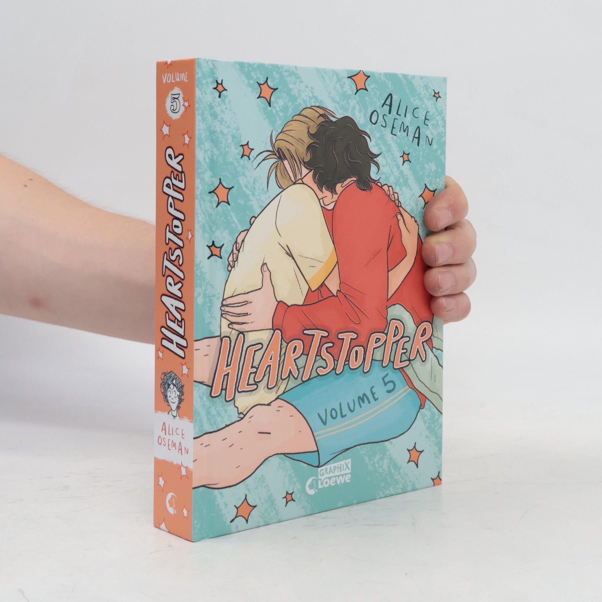 Alice Oseman Heartstopper Volume 5 (deutsche Hardcover-Ausgabe)