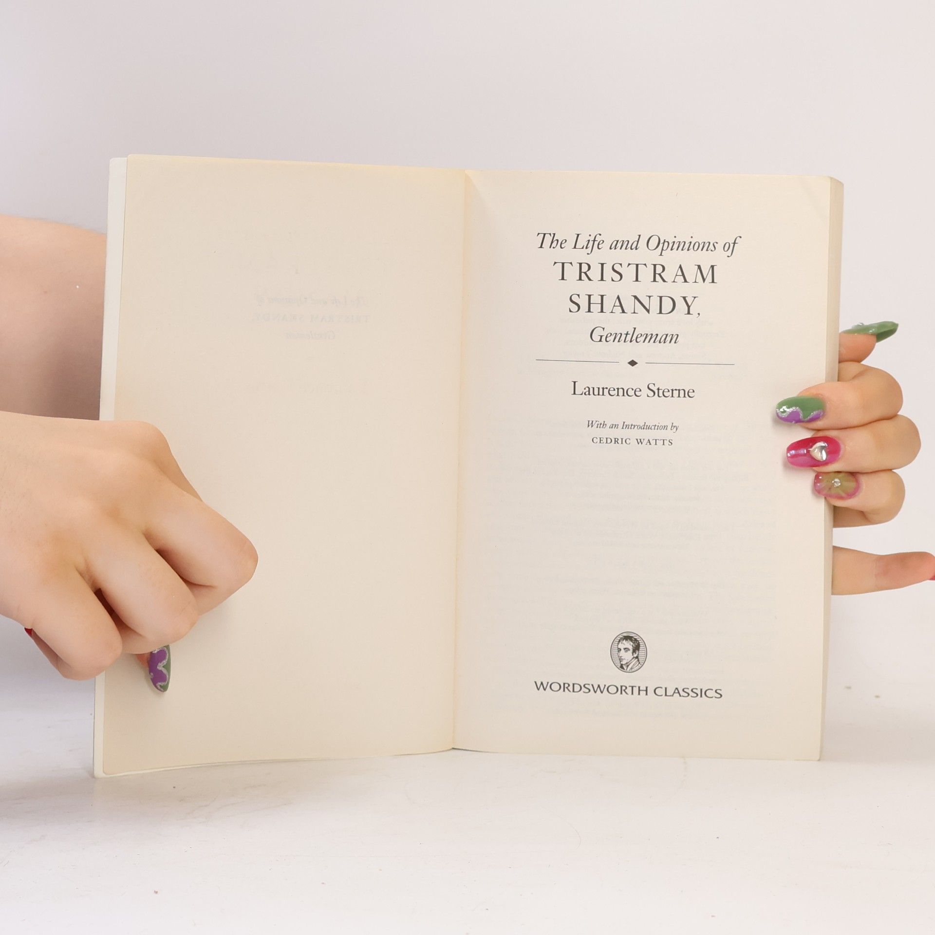 Laurence Sterne Tristram Shandy