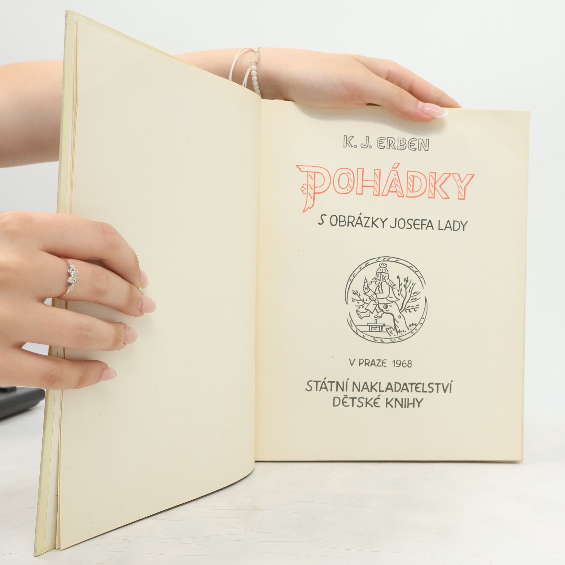 Karel Jaromír Erben Pohádky s obrázky Josefa Lady