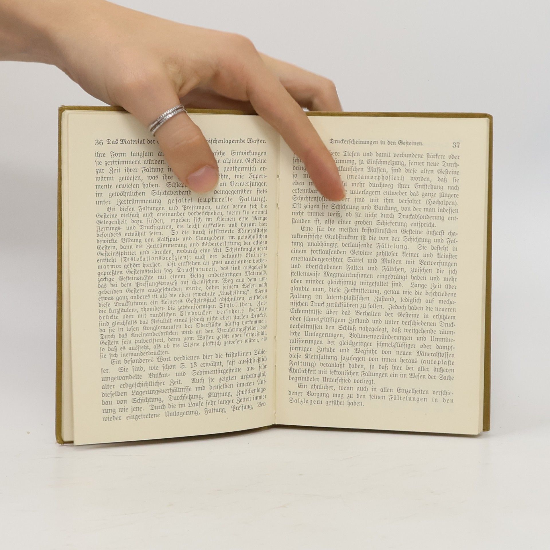 Edgar Dacqué Sammlung Göschen Geologie I.