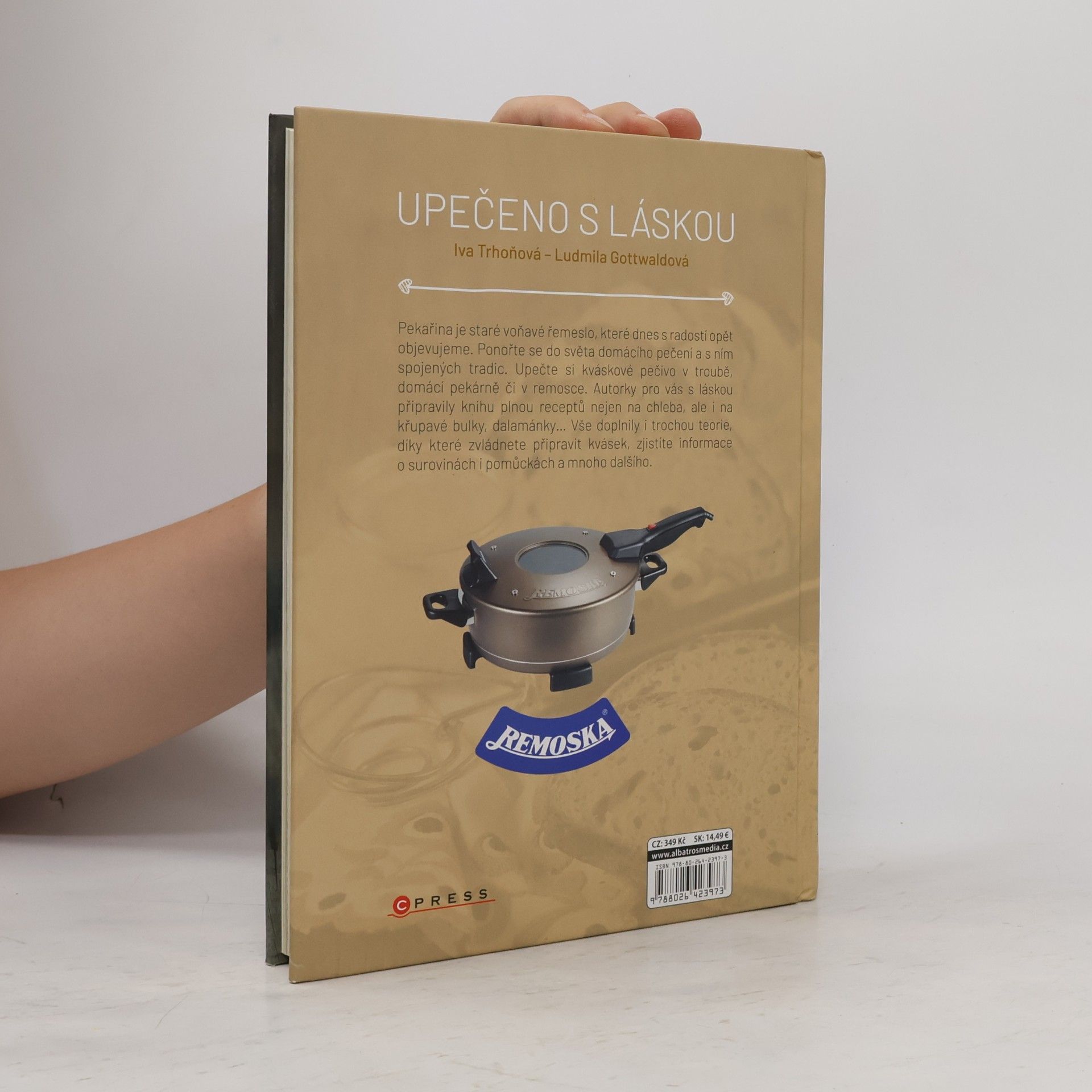 Various authors Upečeno s láskou : kváskový chléb a pečivo