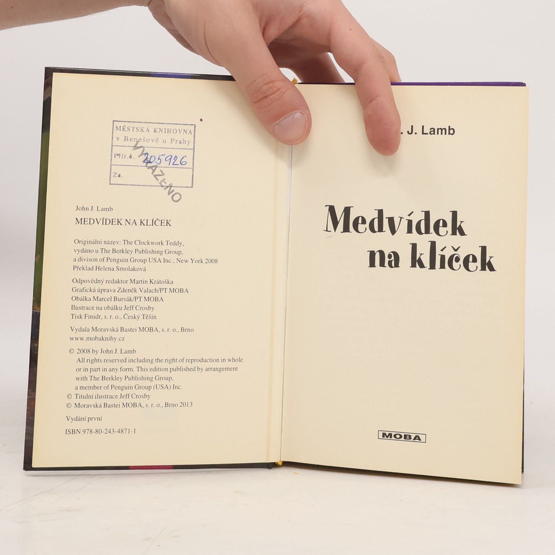 John J. Lamb Medvídek na klíček
