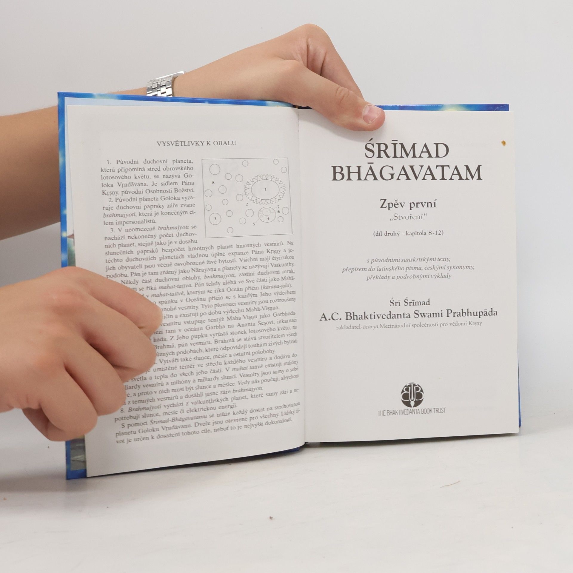 A. C. Bhaktivedanta Swami Prabhupada Śrīmad Bhāgavatam. Zpěv první. Díl 2.