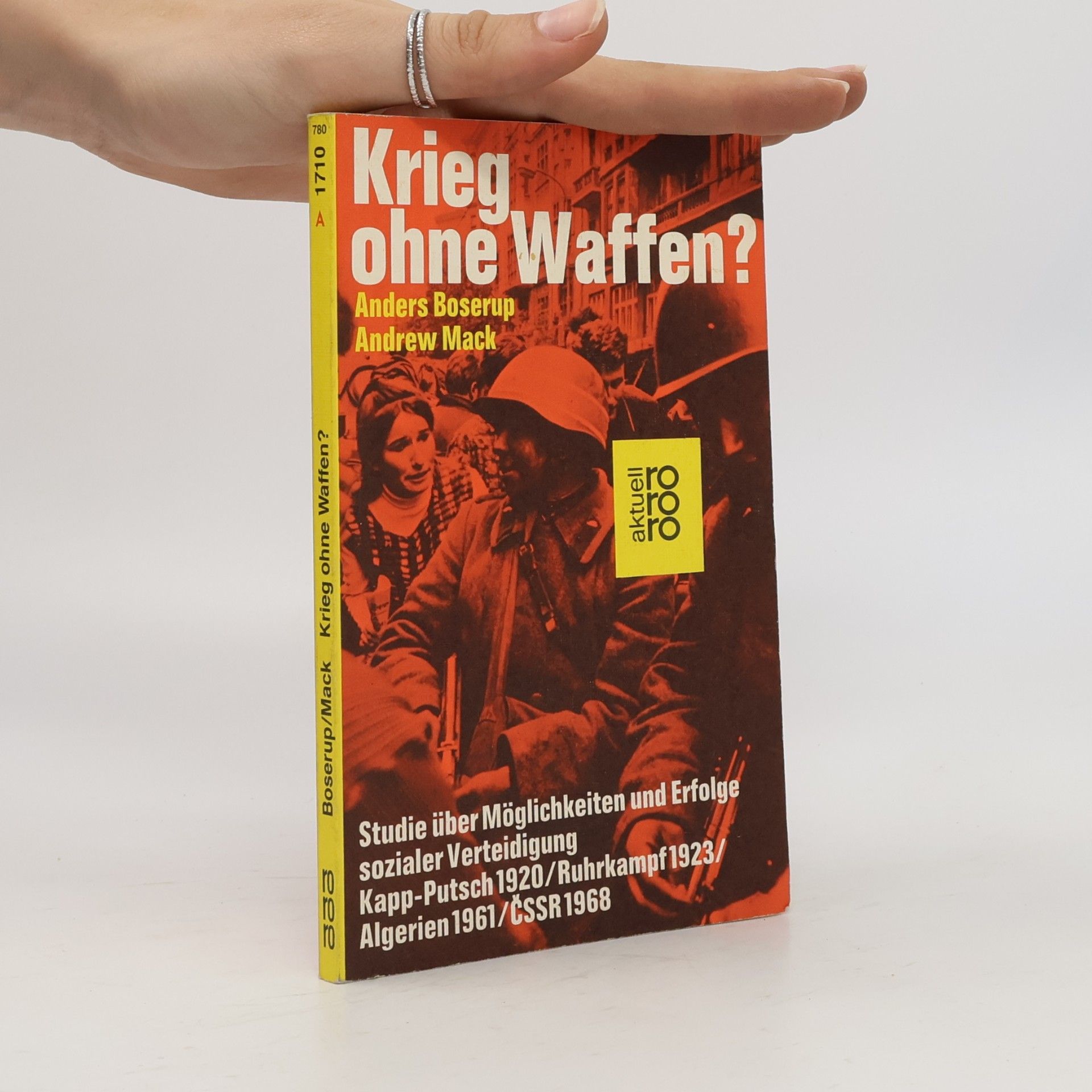 Anders Boserup Krieg ohne Waffen?
