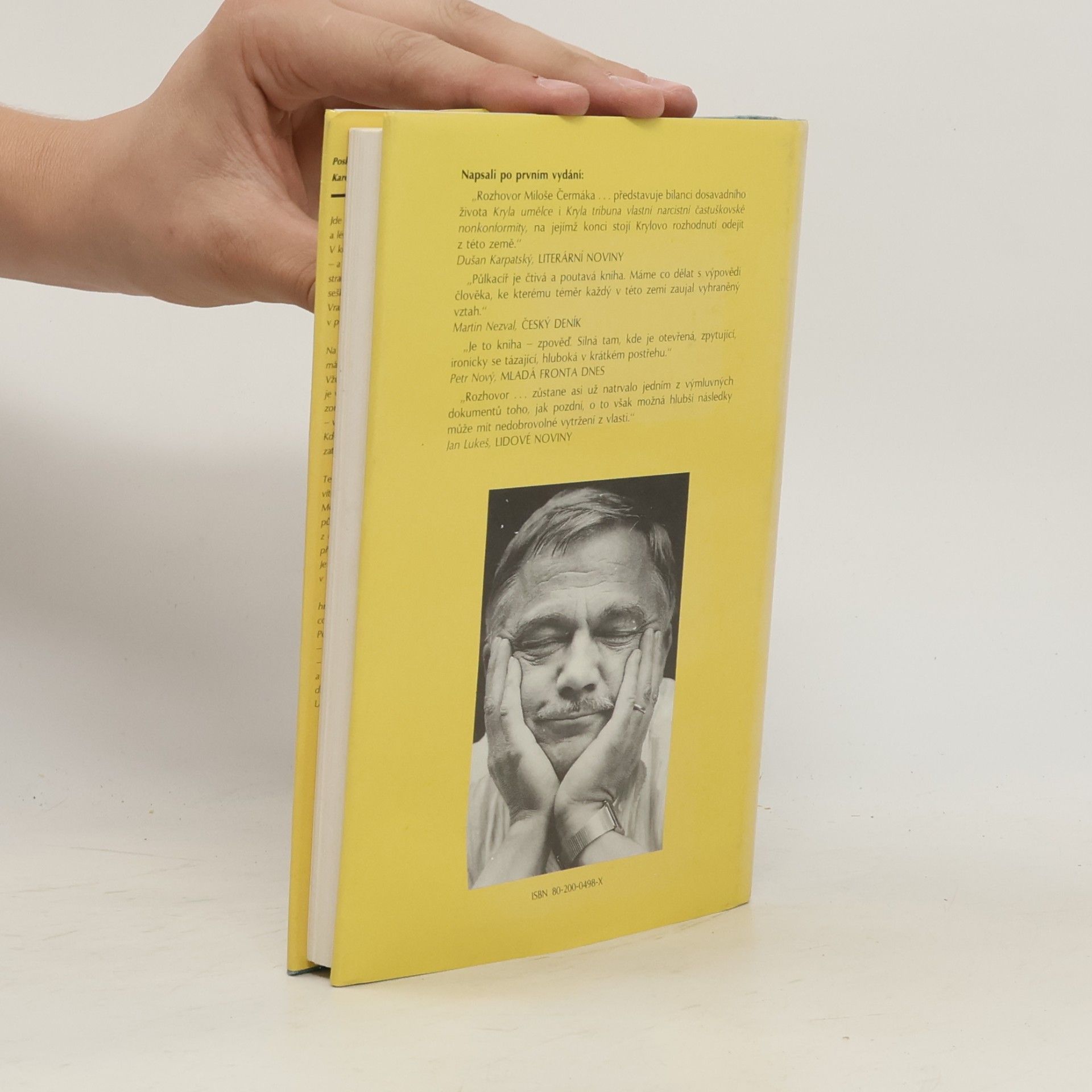 Karel Kryl Půlkacíř. Rozhovor Miloše Čermáka s Karlem Krylem (1. vydání)