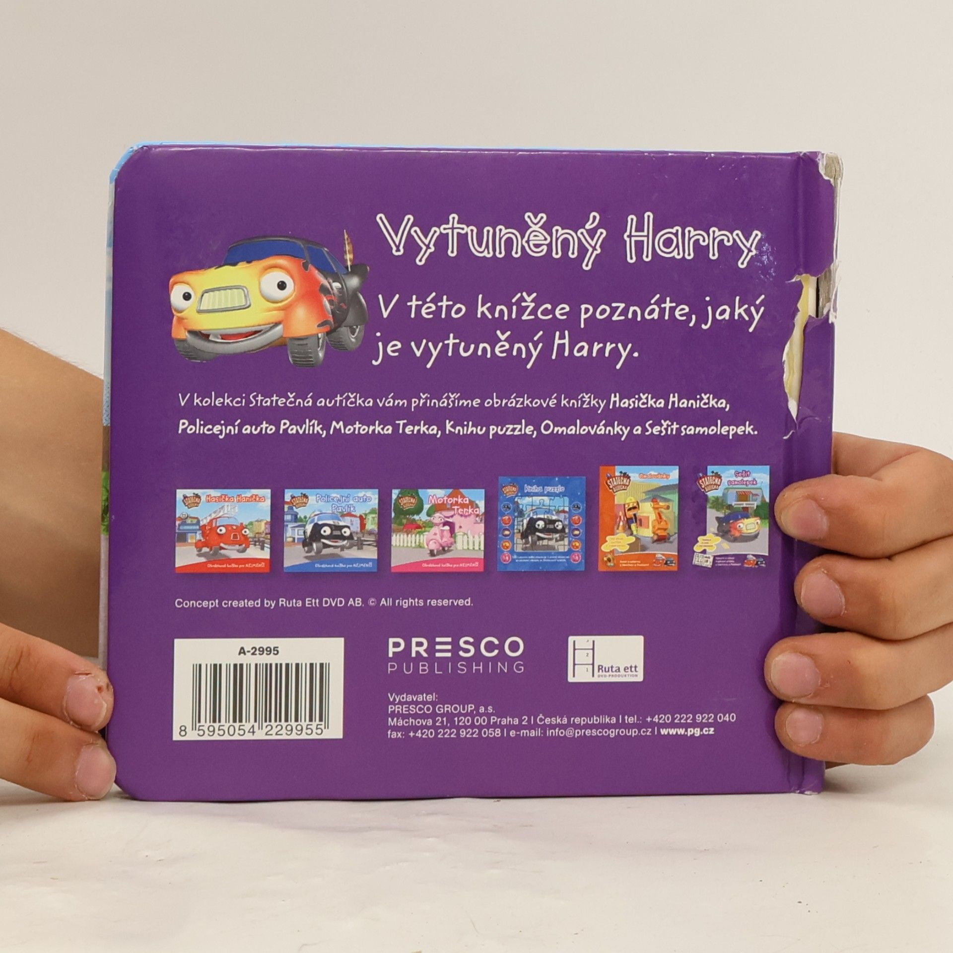 Collectif d'auteurs Vytuněný Harry: obrázková knížka pro nejmenší