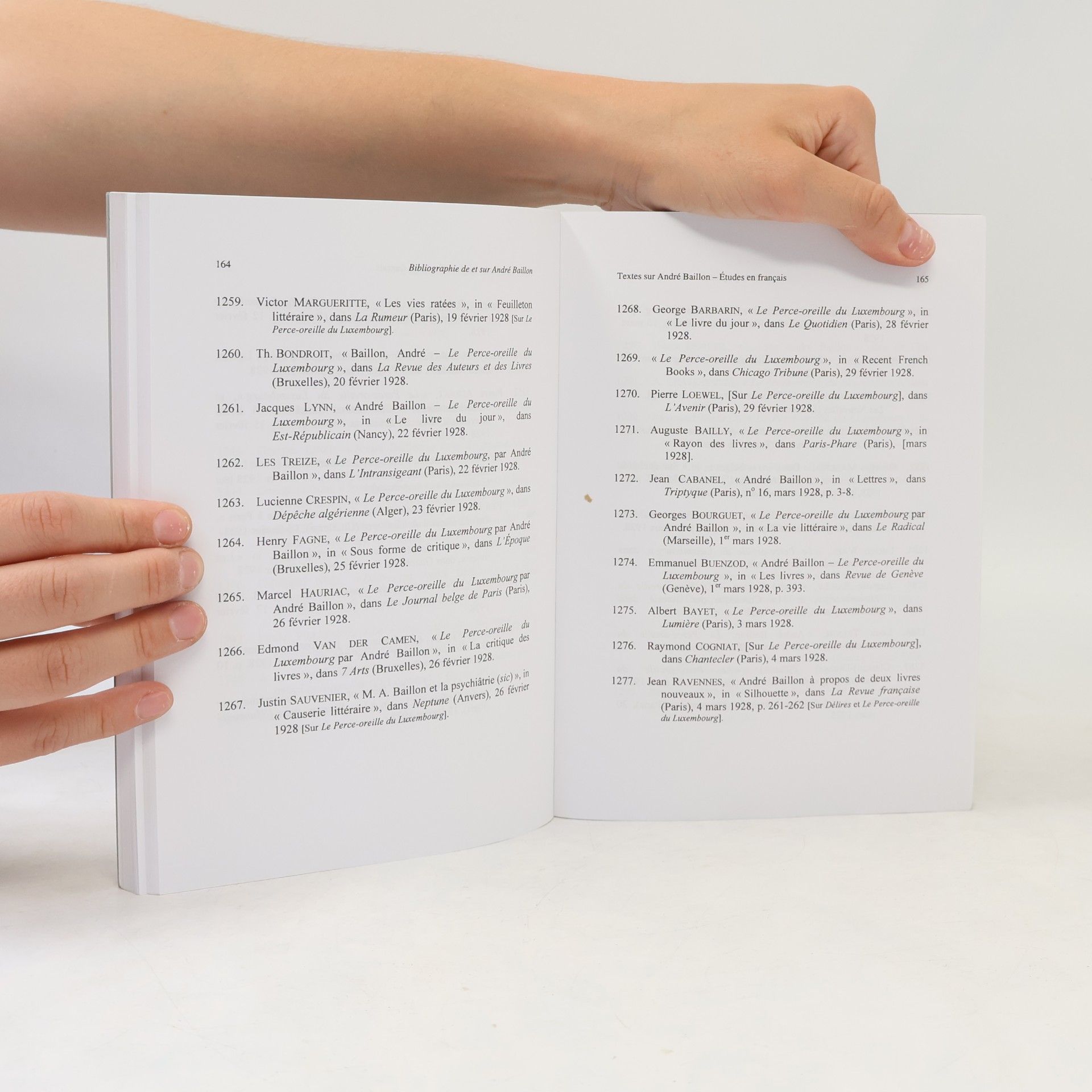 Frans Denissen Bibliographie de et sur André Baillon 6