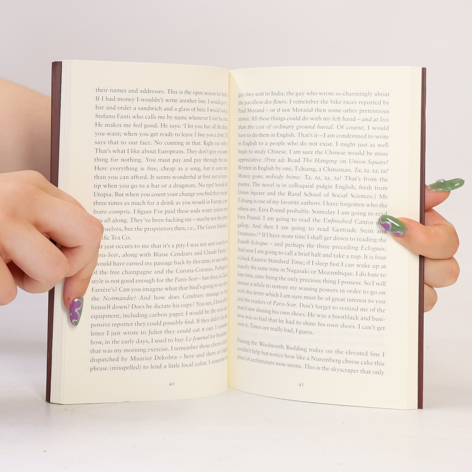 Henry Miller Aller Retour New York