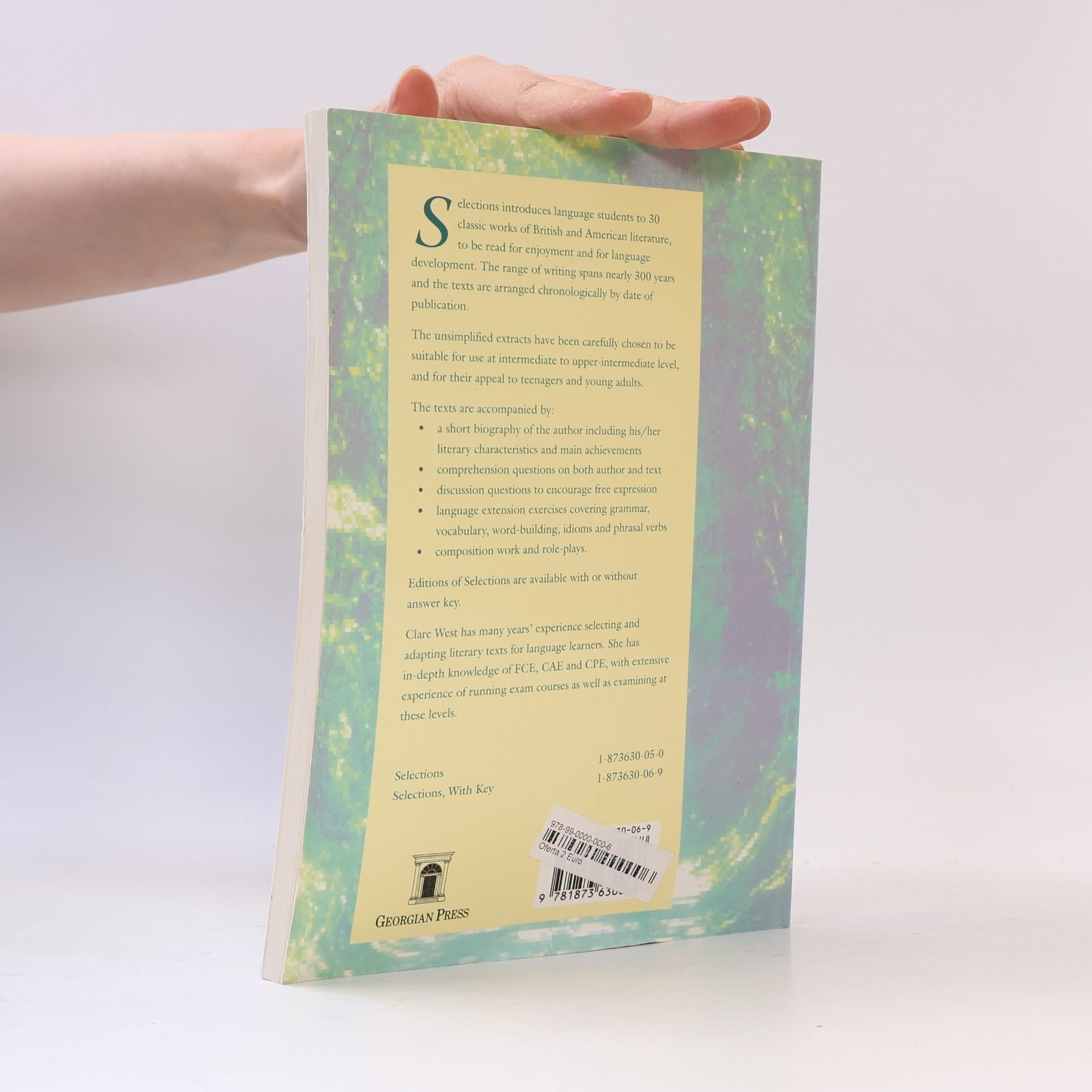 Clare West Selections from Classic and Modern English Literature