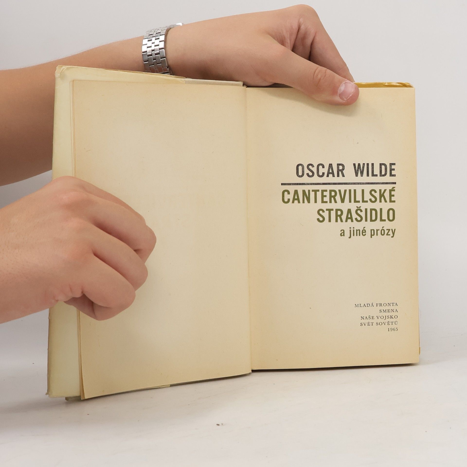 Oscar Wilde Cantervillské strašidlo a jiné prózy