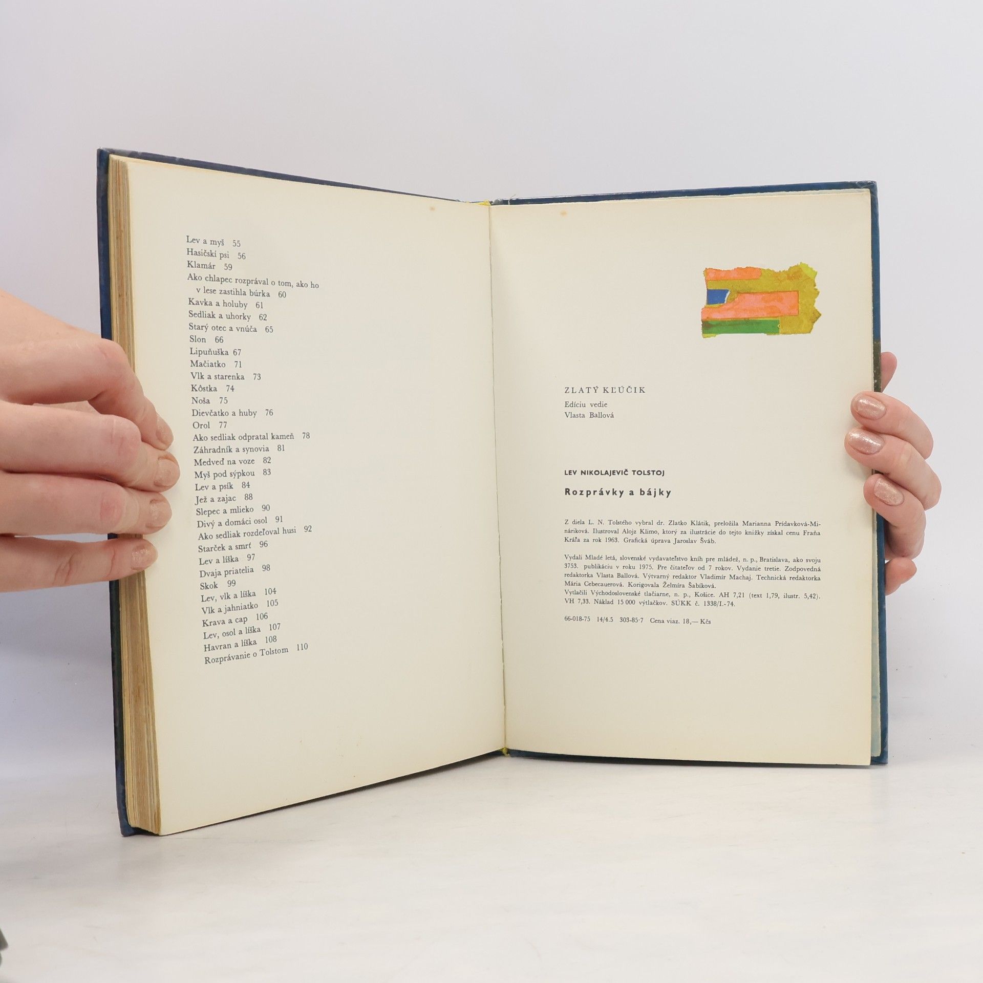 Lew Nikolajewitsch Tolstoi Rozprávky a bájky