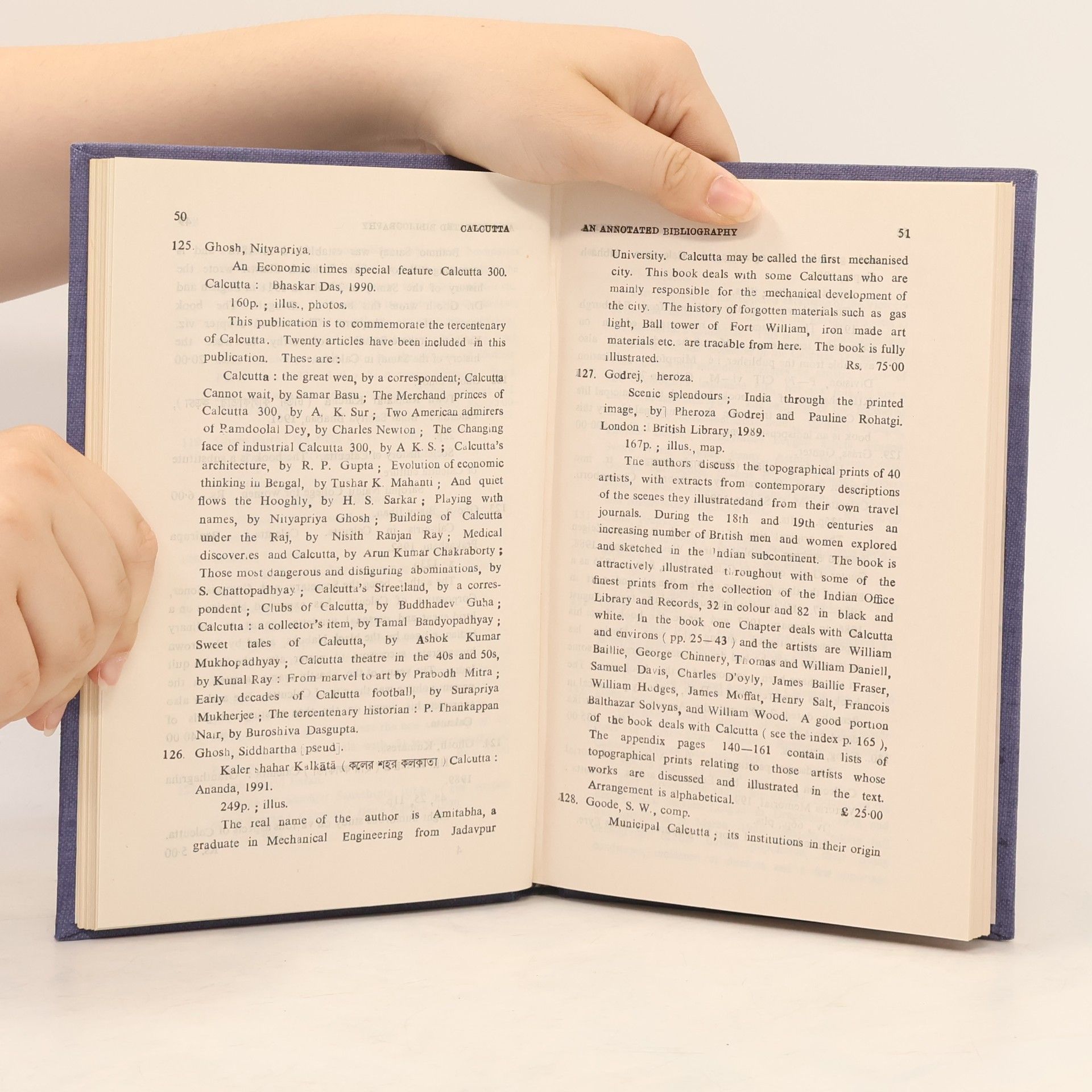 Amalendu Ray Calcutta: An Annotated Bibliography