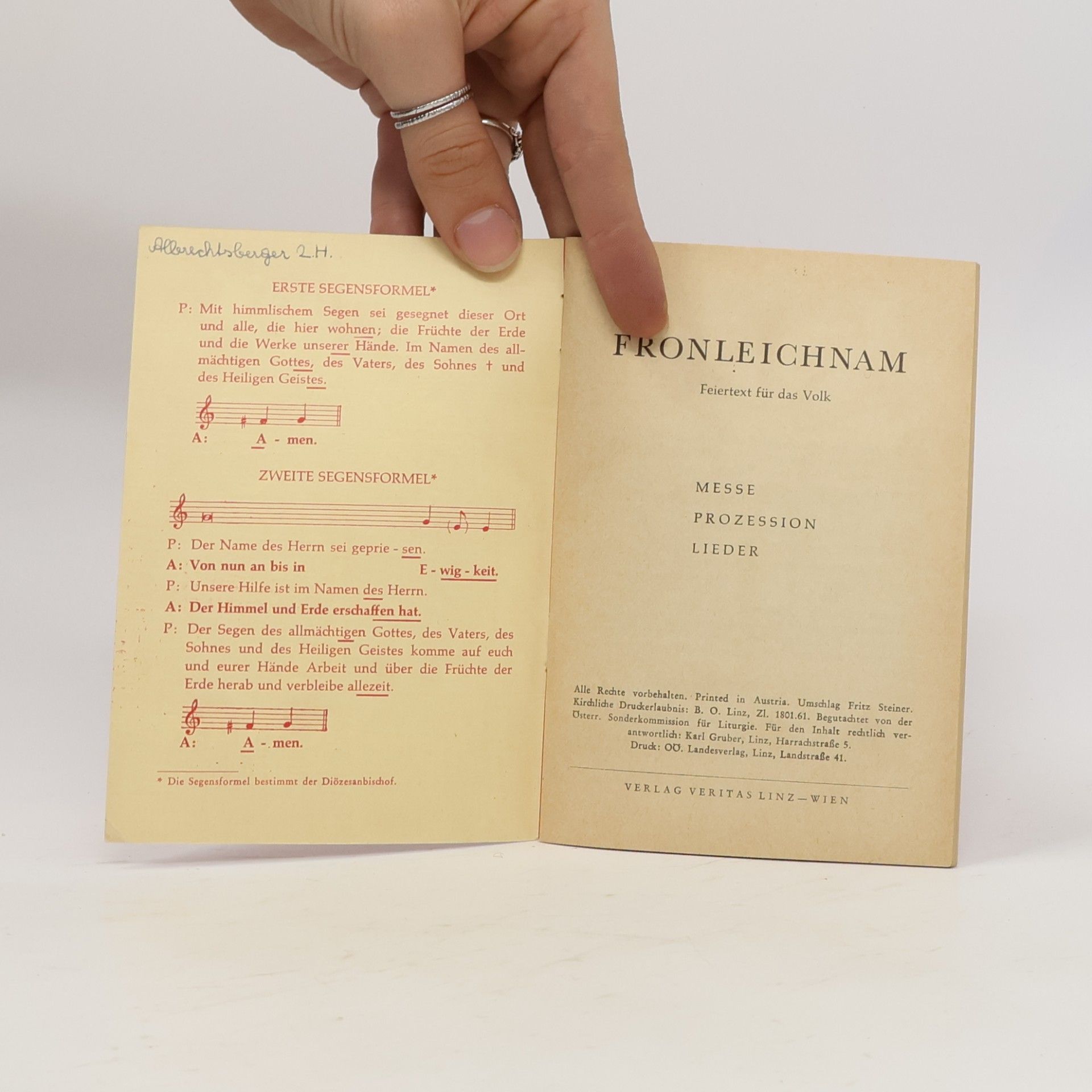 Various authors Fronleichnam