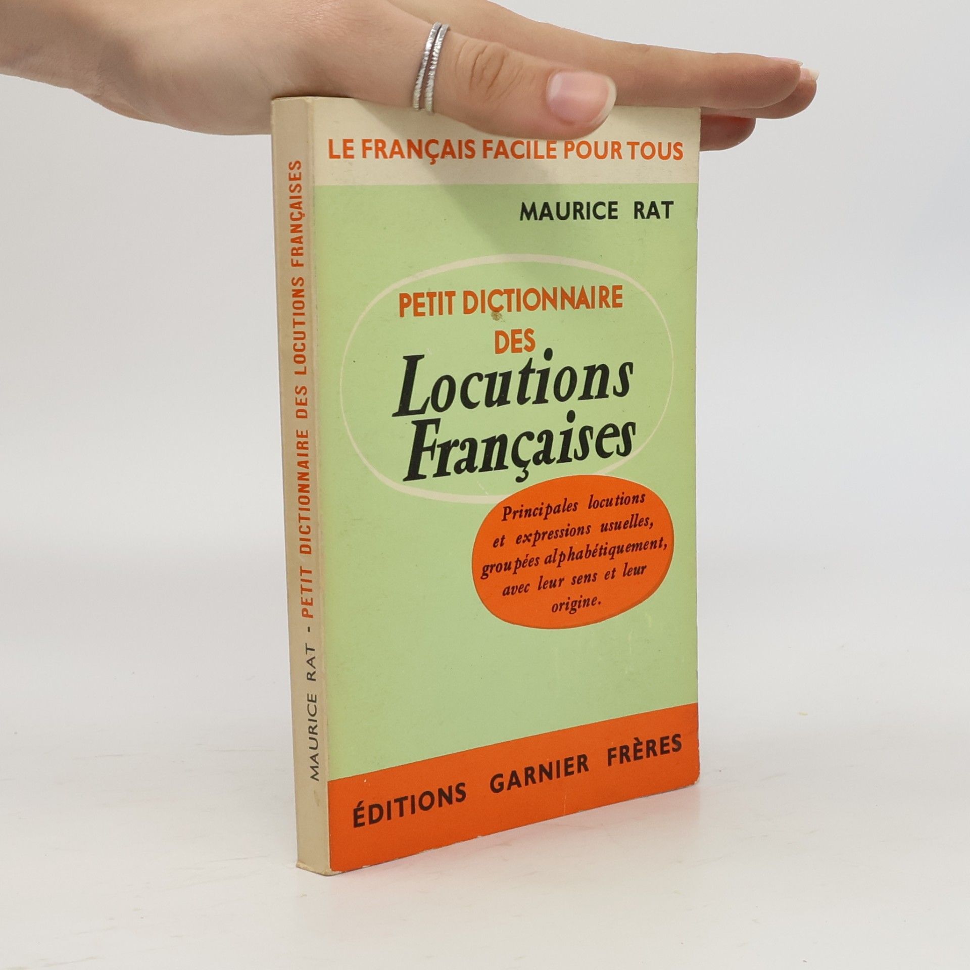 Petit dictionnaire des Locutions Francaises