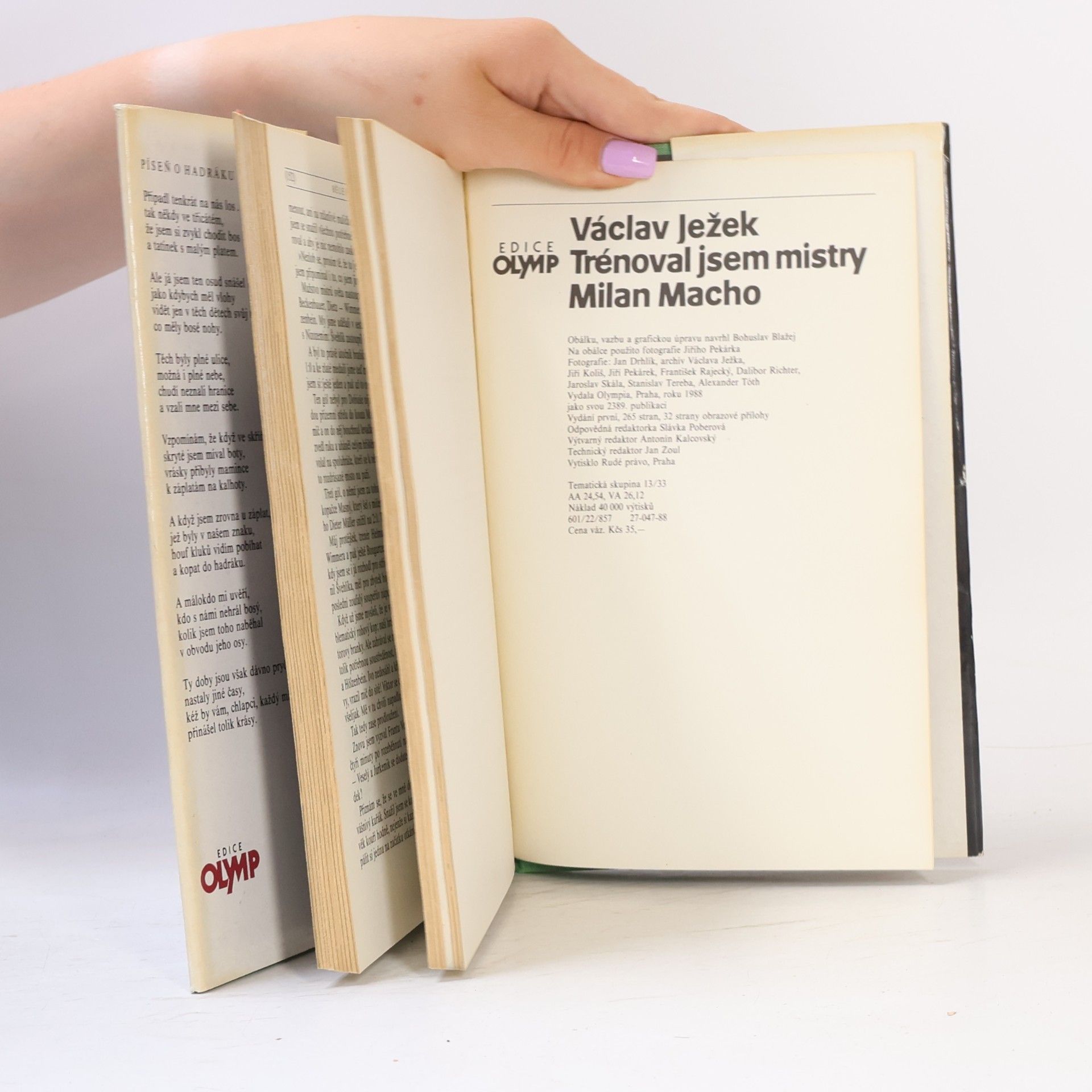 Václav Ježek Trénoval jsem mistry
