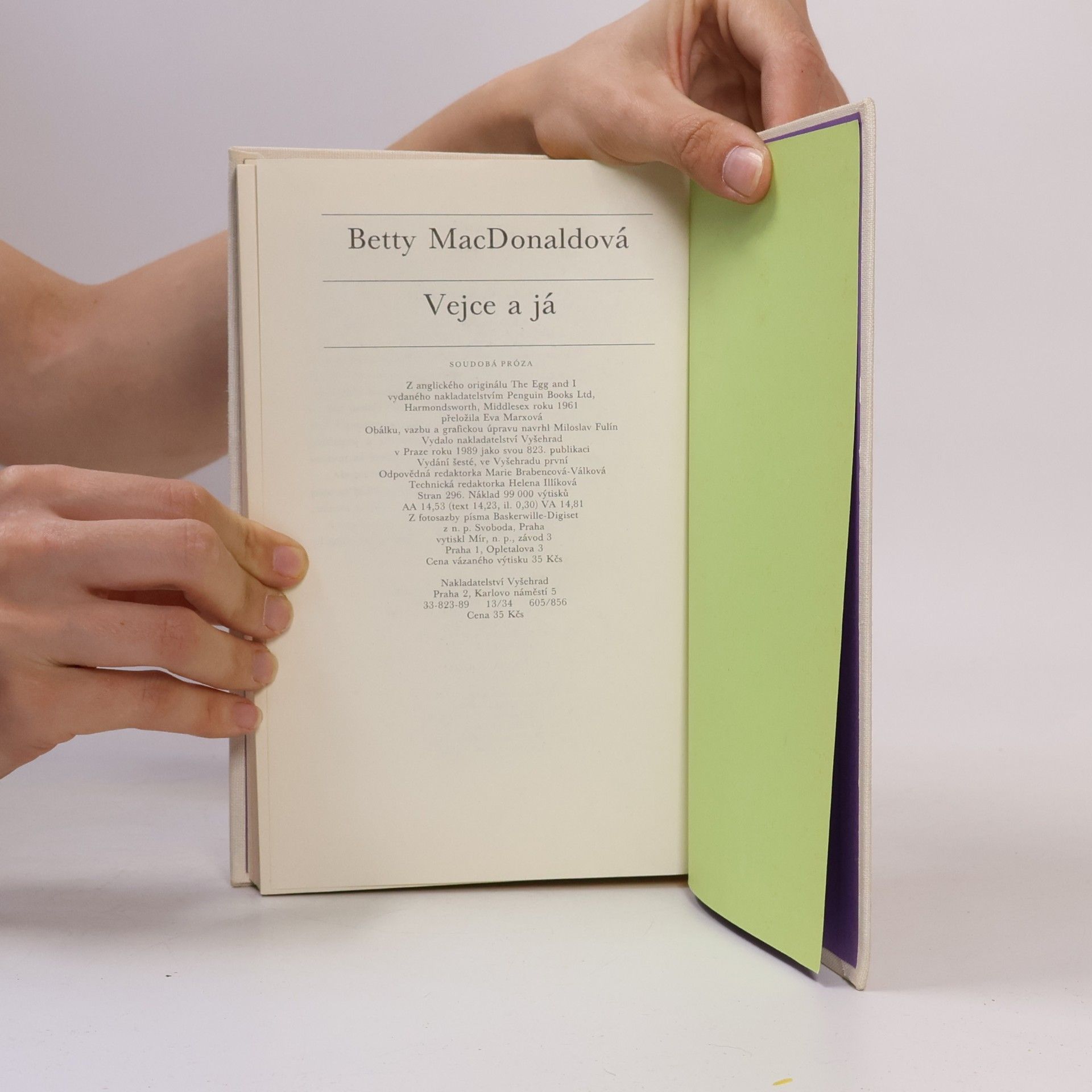 Betty MacDonald Vejce a já