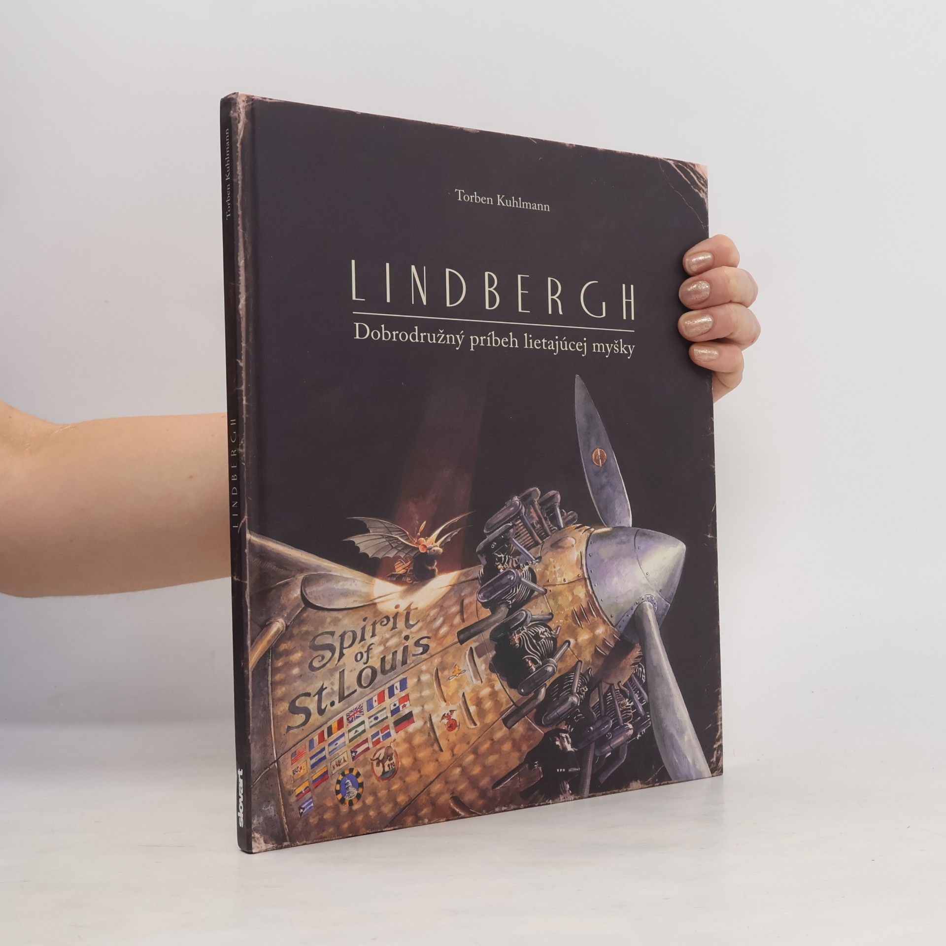 Torben Kuhlmann Lindergh: Dobrodružný príbeh lietajúcej myšky